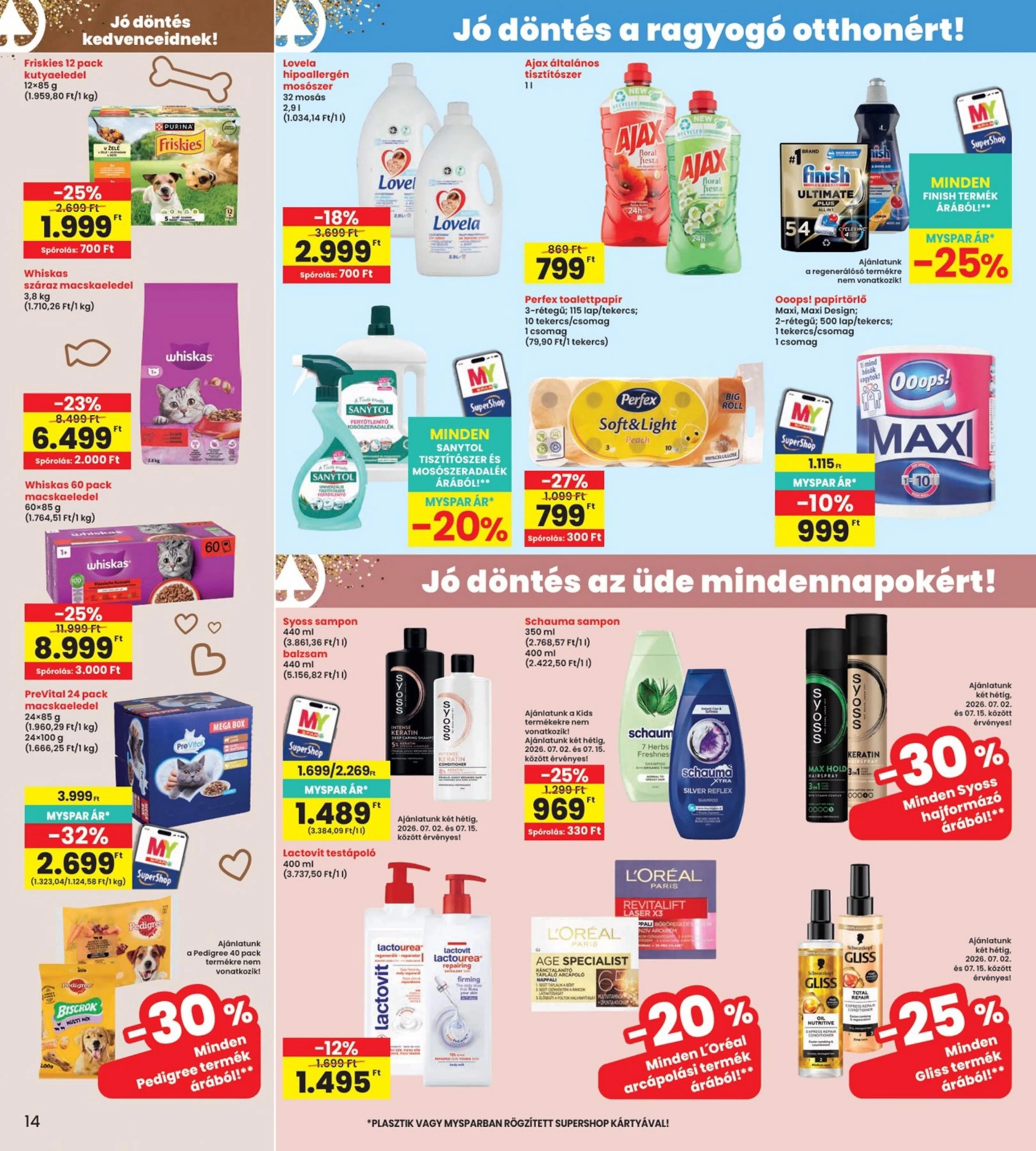Interspar akciós újság 07.09–07.15 – 14. oldal