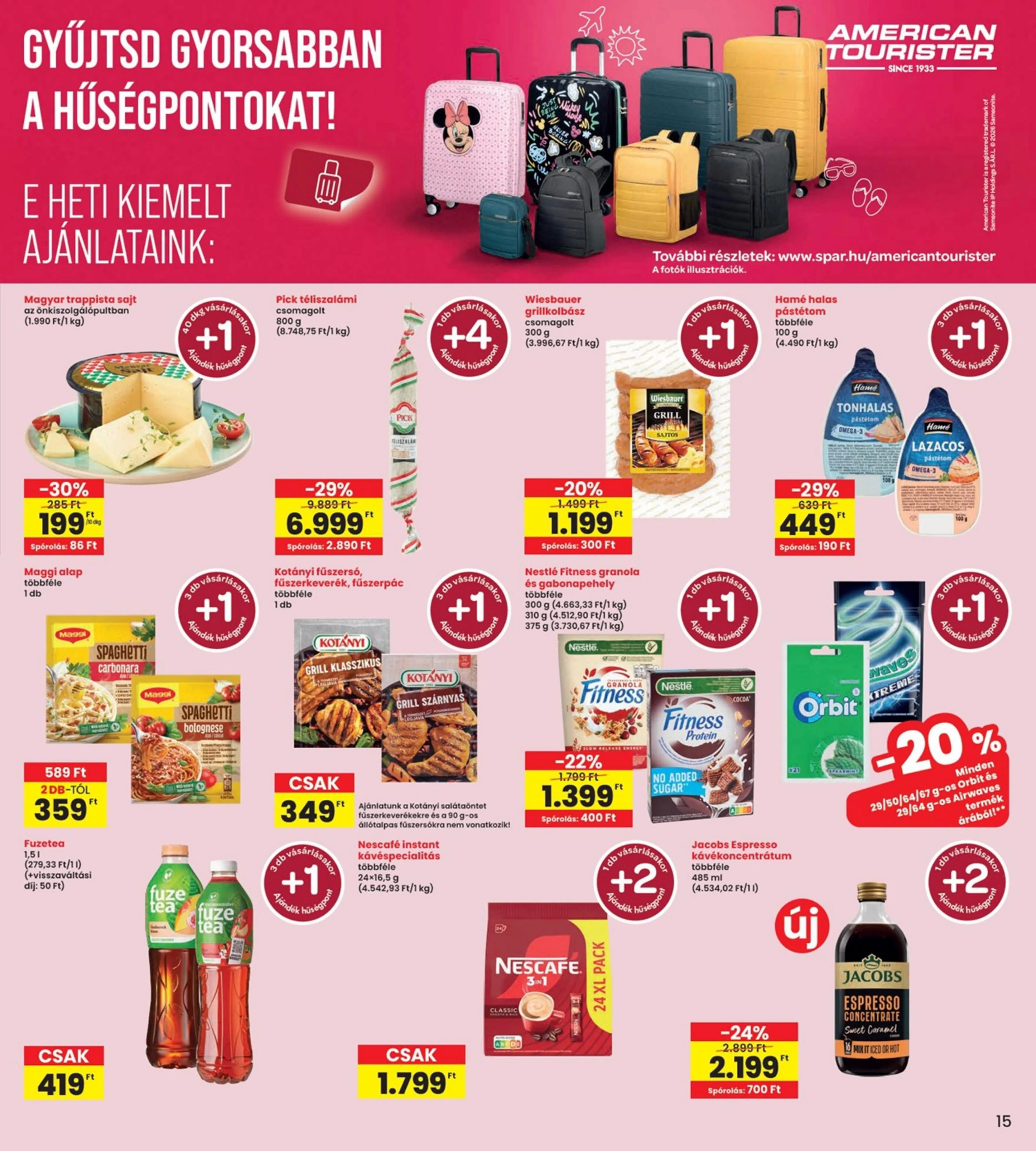 Interspar akciós újság 07.09–07.15 – 15. oldal