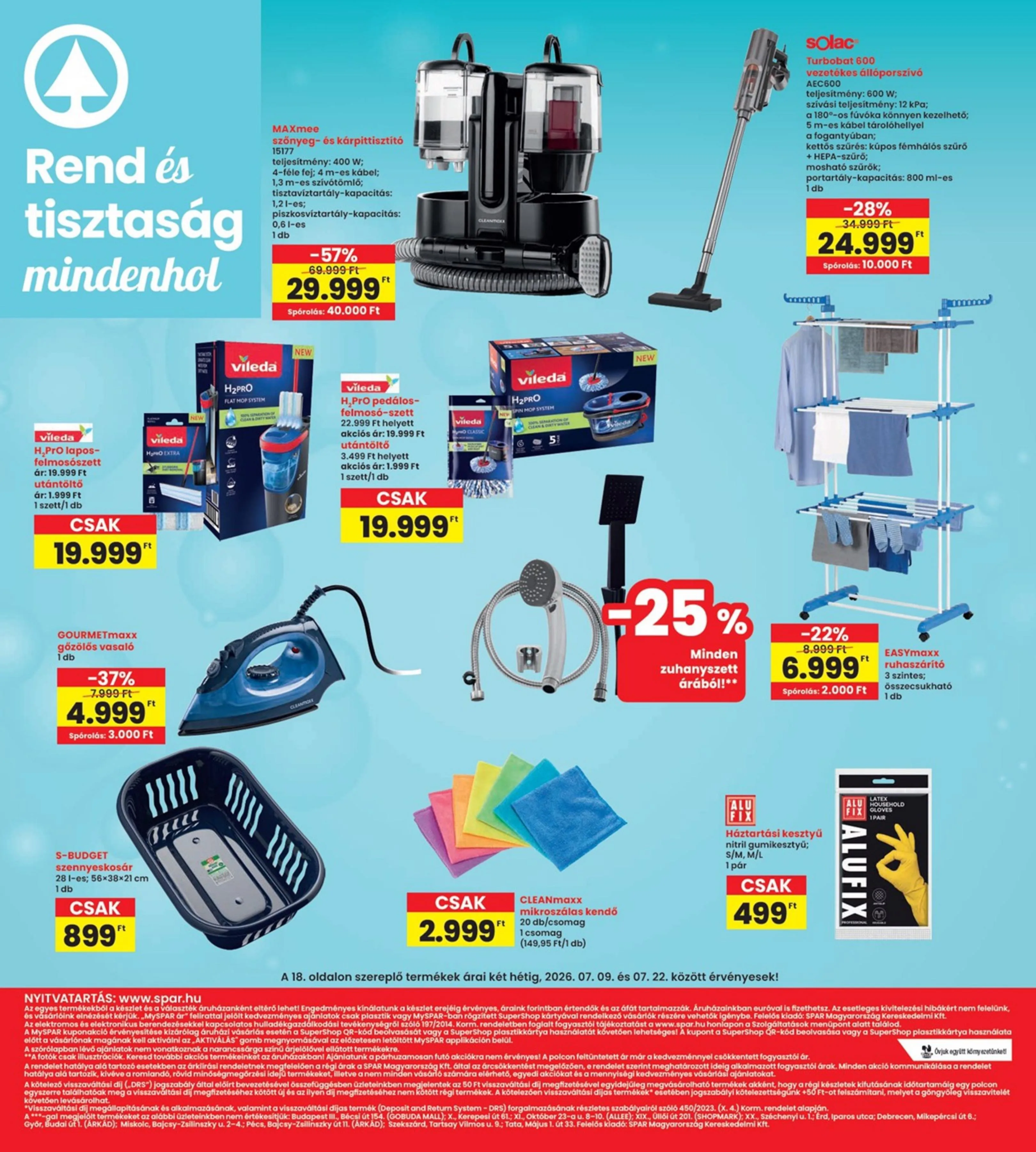 Interspar akciós újság 07.09–07.15 – 18. oldal