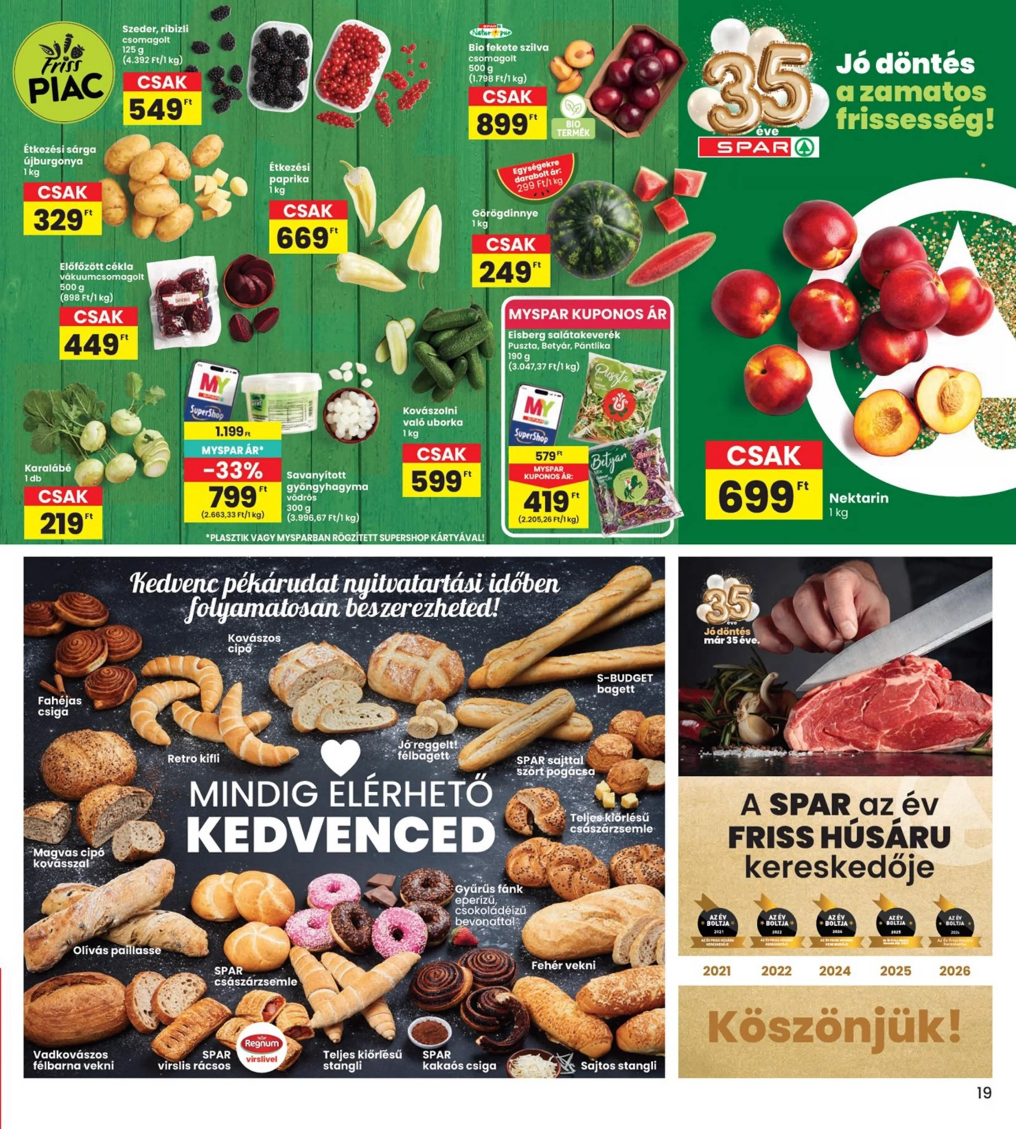 Interspar akciós újság 07.09–07.15 – 19. oldal