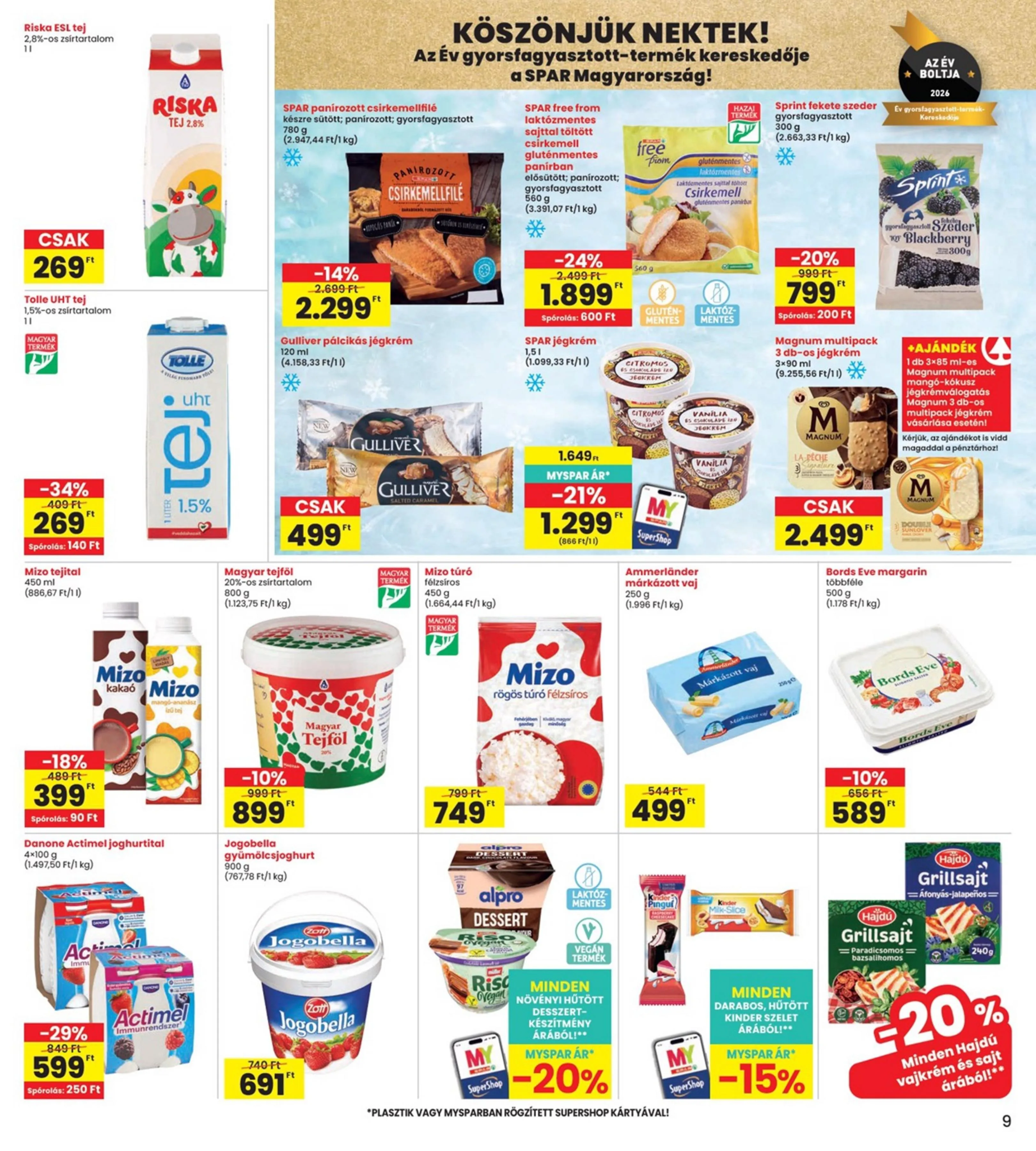 Interspar akciós újság 07.09–07.15 – 9. oldal