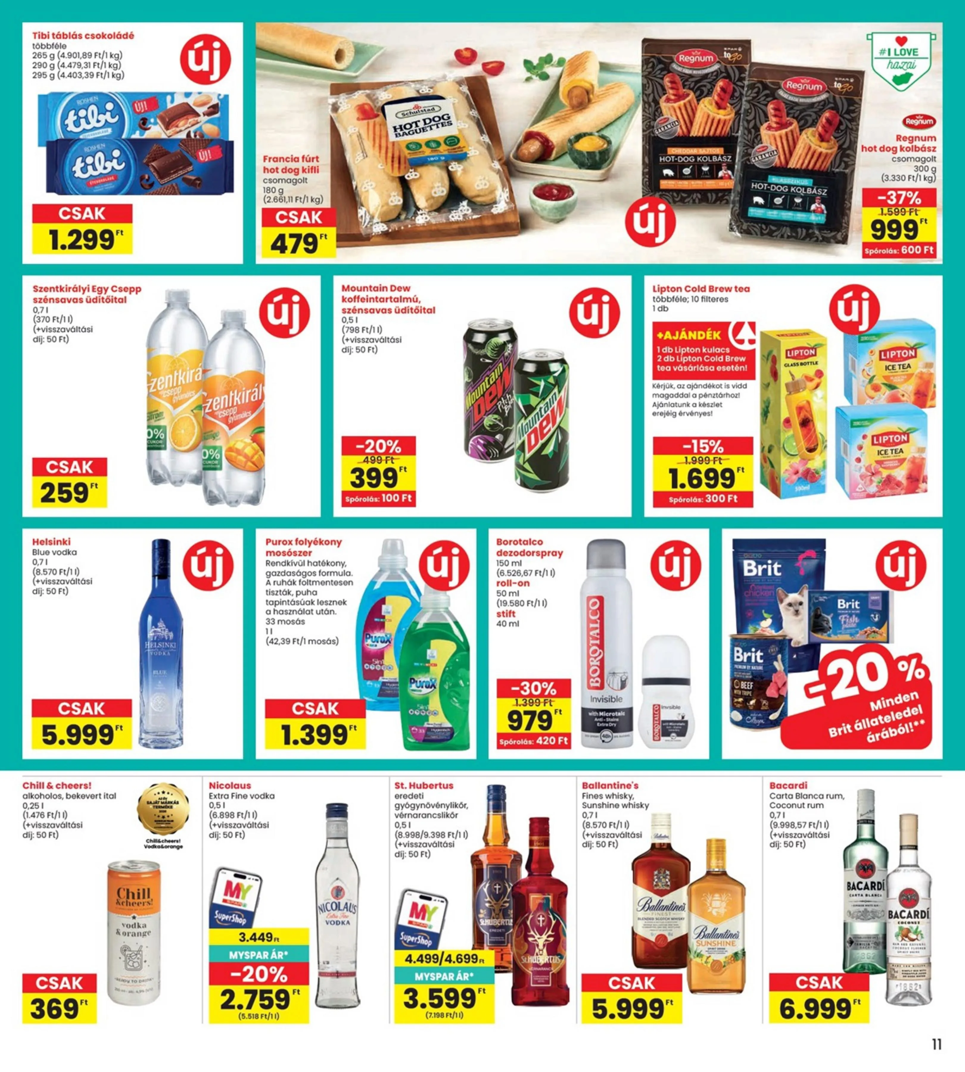 Interspar akciós újság 07.16–07.22 – 11. oldal