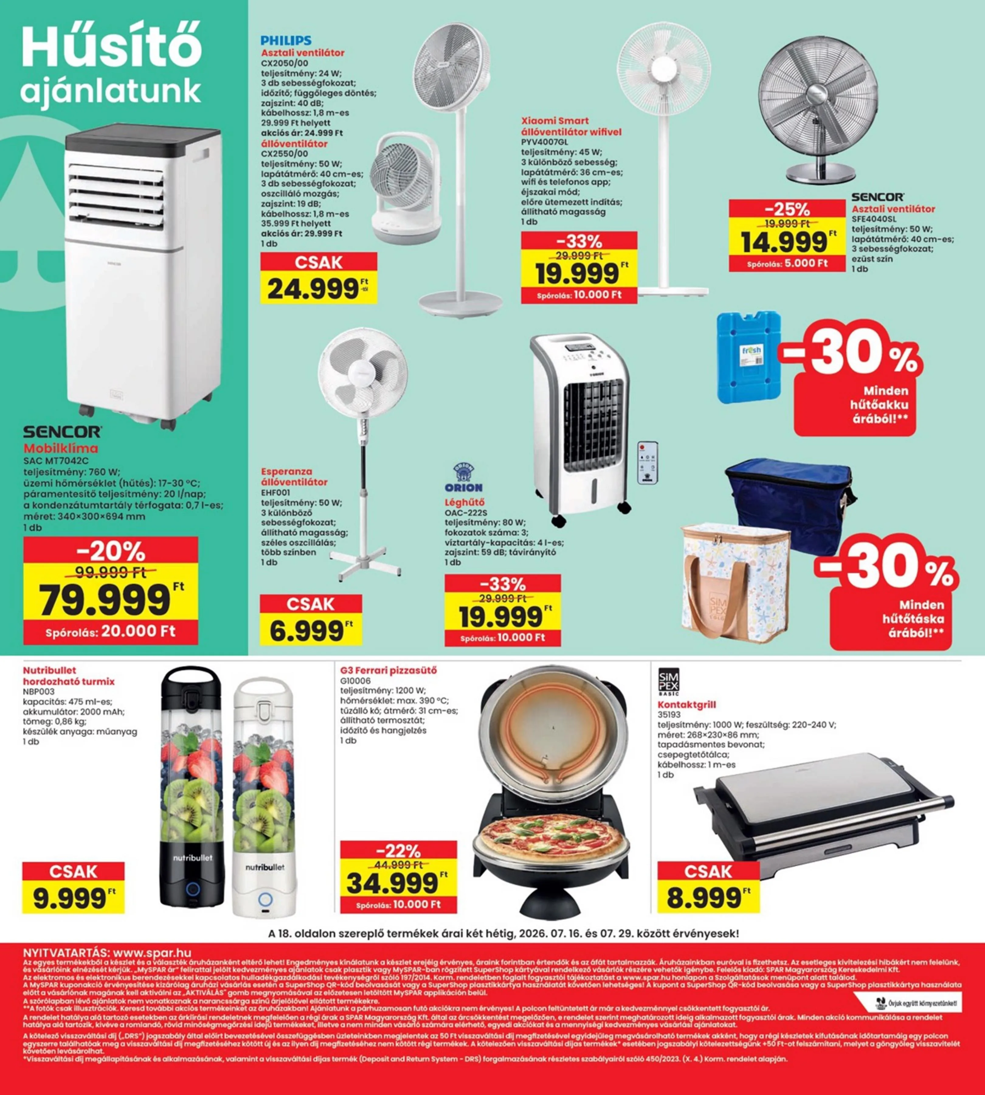 Interspar akciós újság 07.16–07.22 – 18. oldal