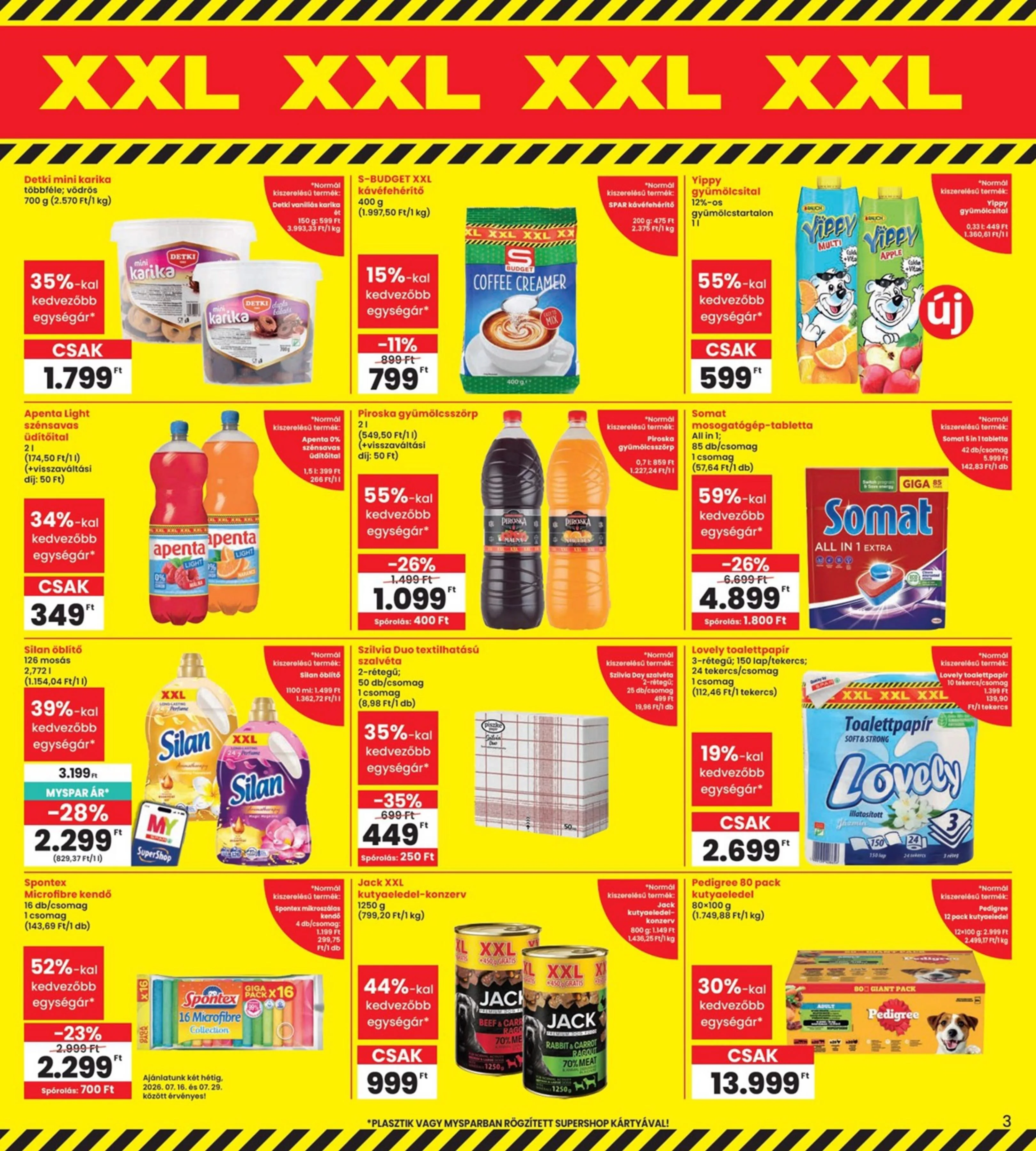 Interspar akciós újság 07.16–07.22 – 3. oldal