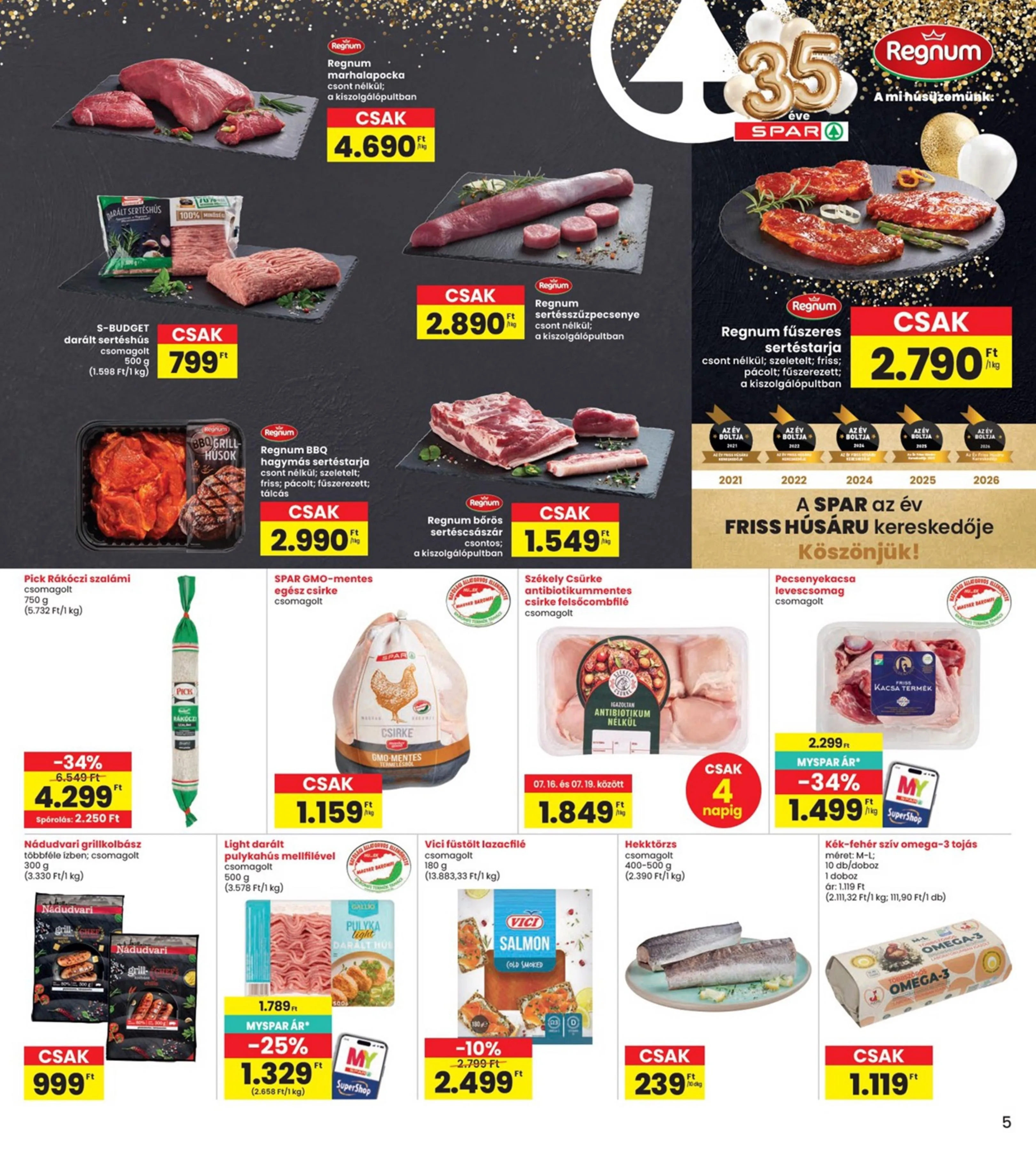 Interspar akciós újság 07.16–07.22 – 5. oldal