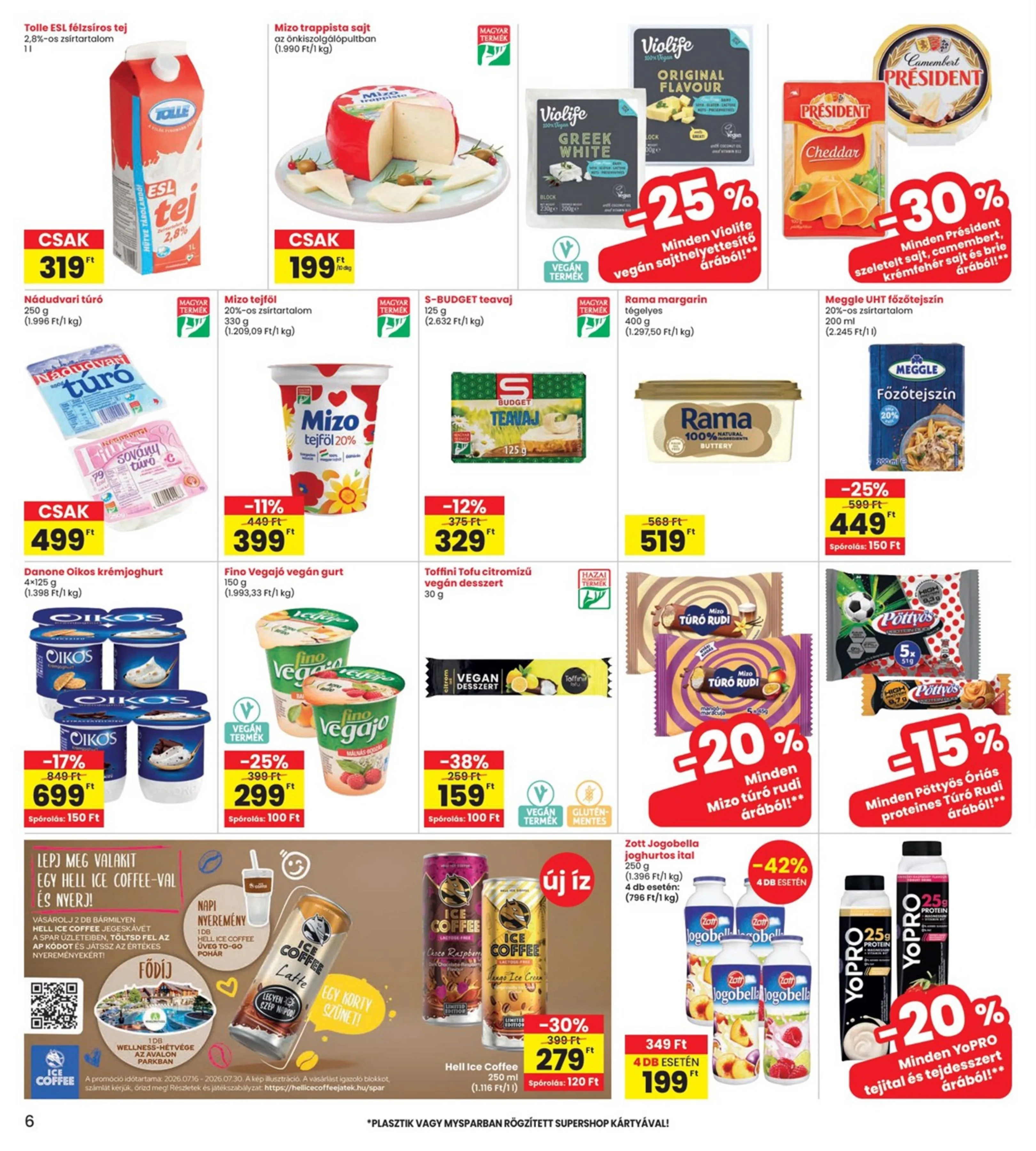 Interspar akciós újság 07.16–07.22 – 6. oldal