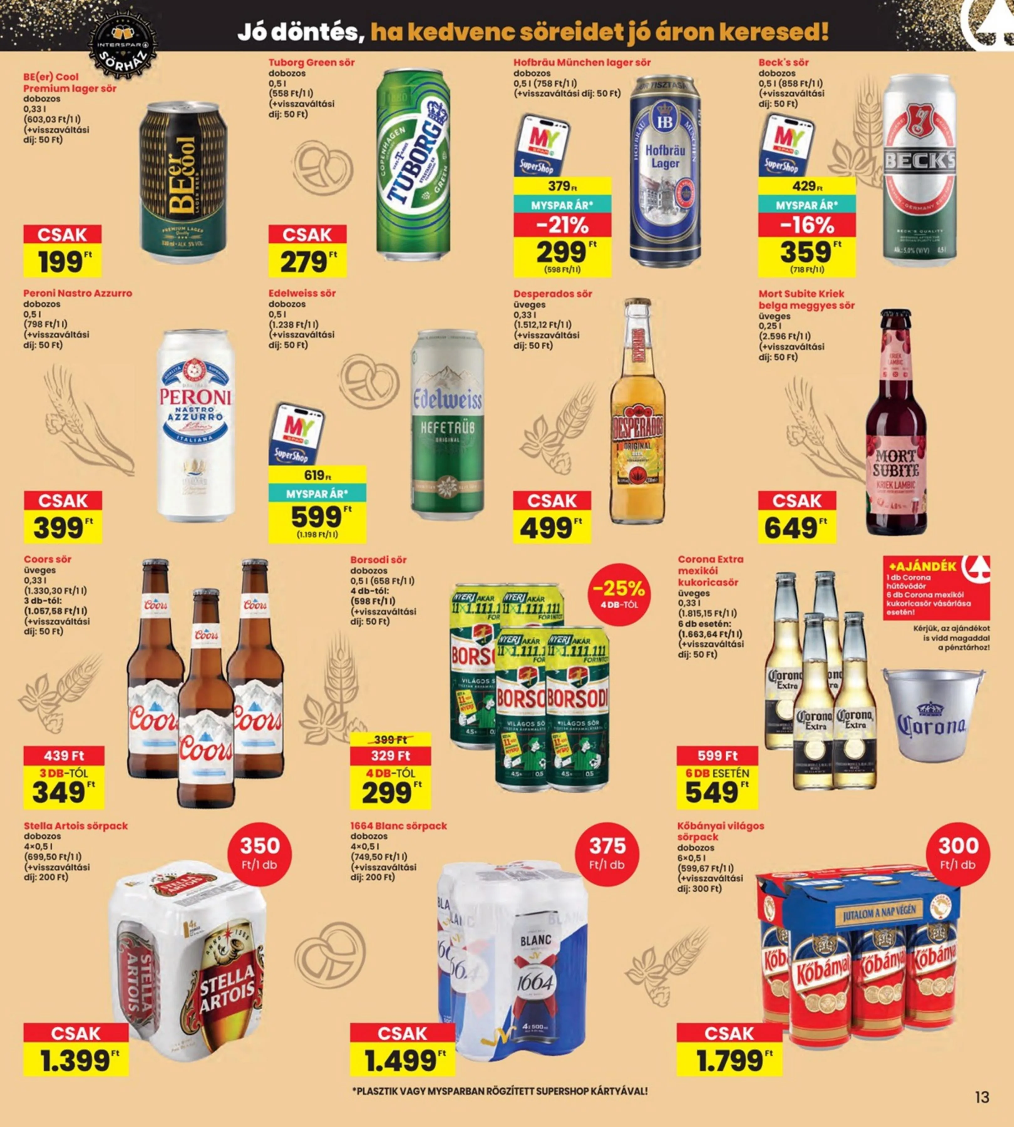 Interspar akciós újság 07.23–07.29 – 13. oldal