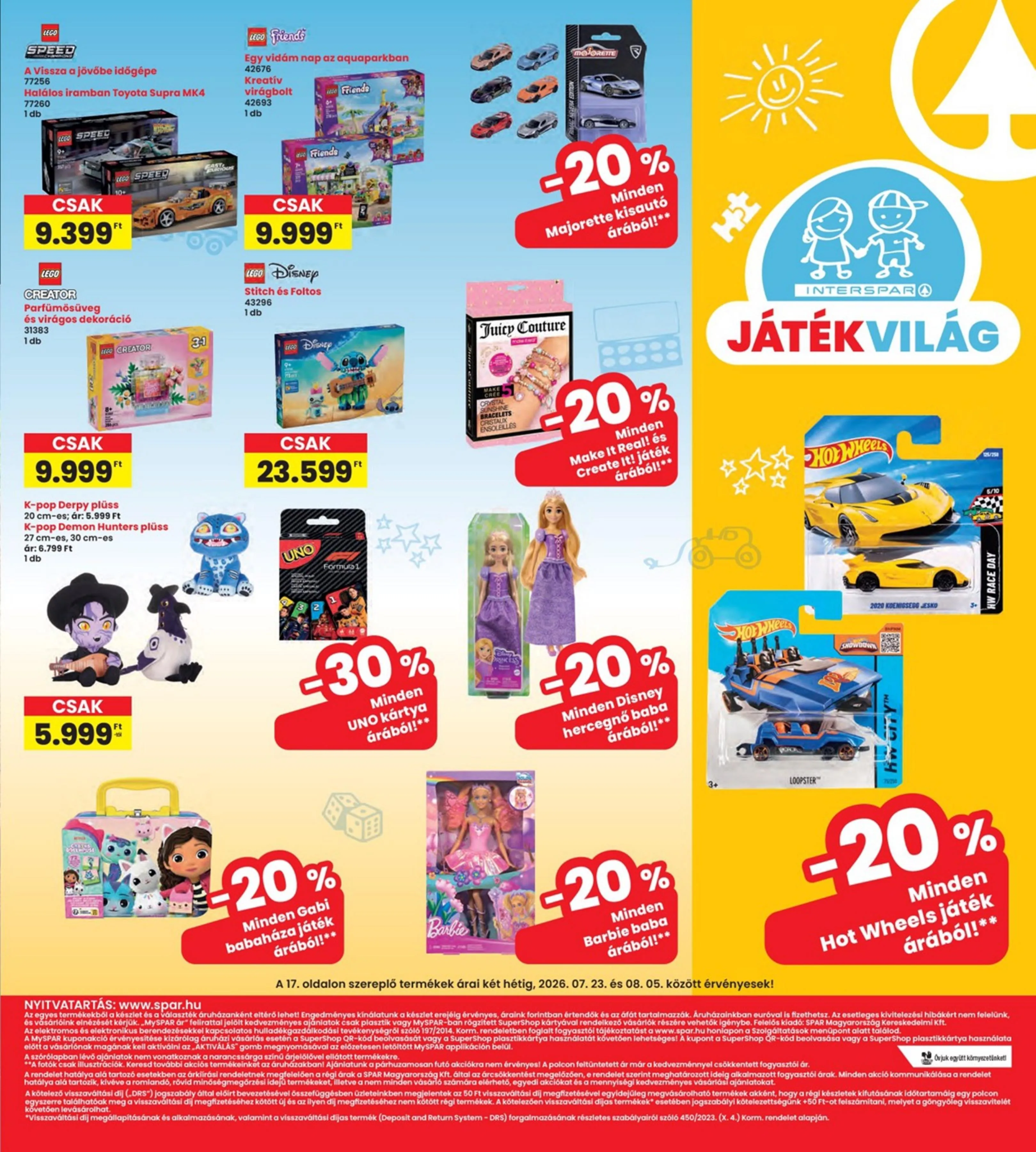 Interspar akciós újság 07.23–07.29 – 17. oldal