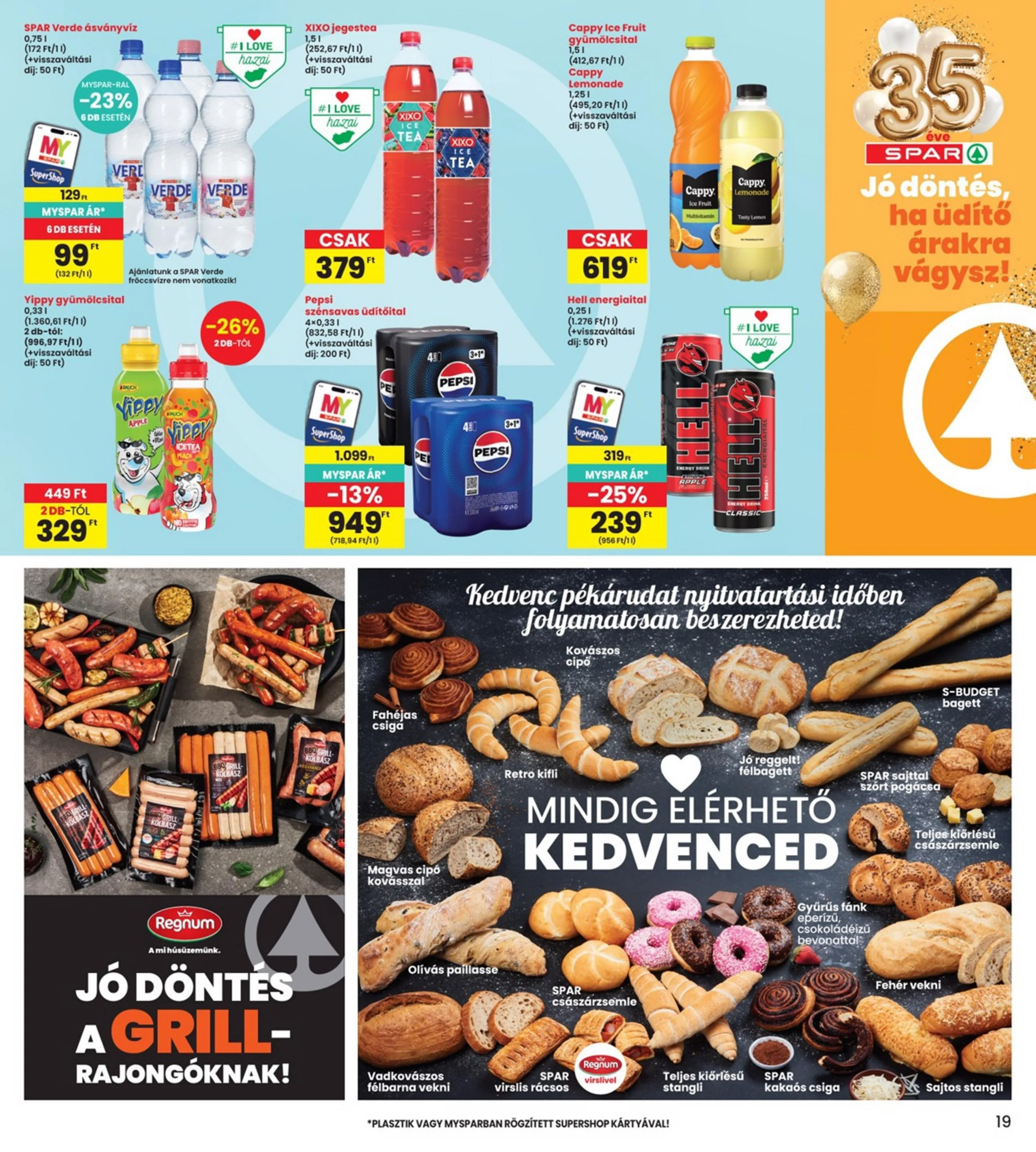 Interspar akciós újság 07.23–07.29 – 19. oldal