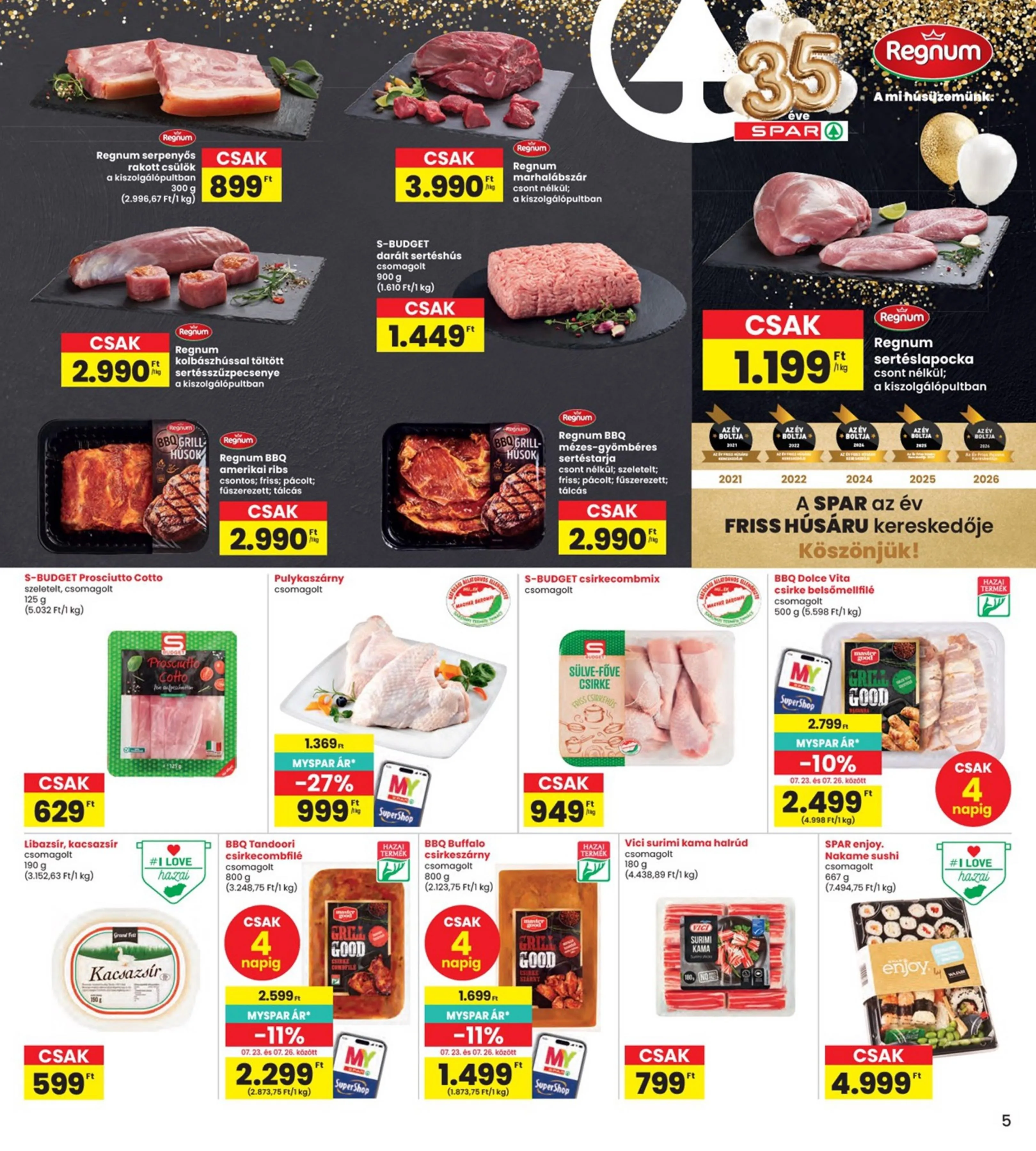 Interspar akciós újság 07.23–07.29 – 5. oldal