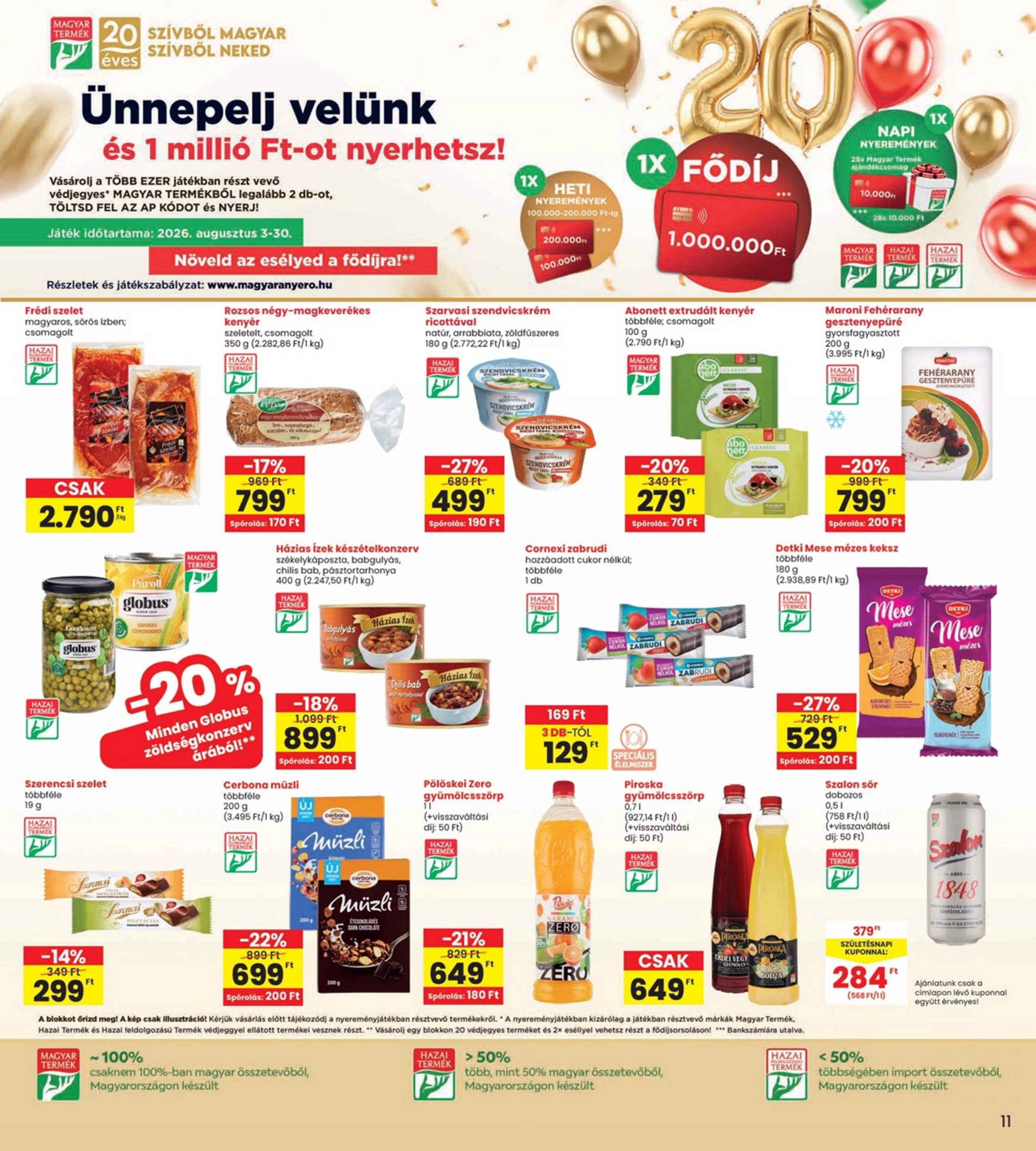 Interspar akciós újság 08.13–08.19 – 11. oldal