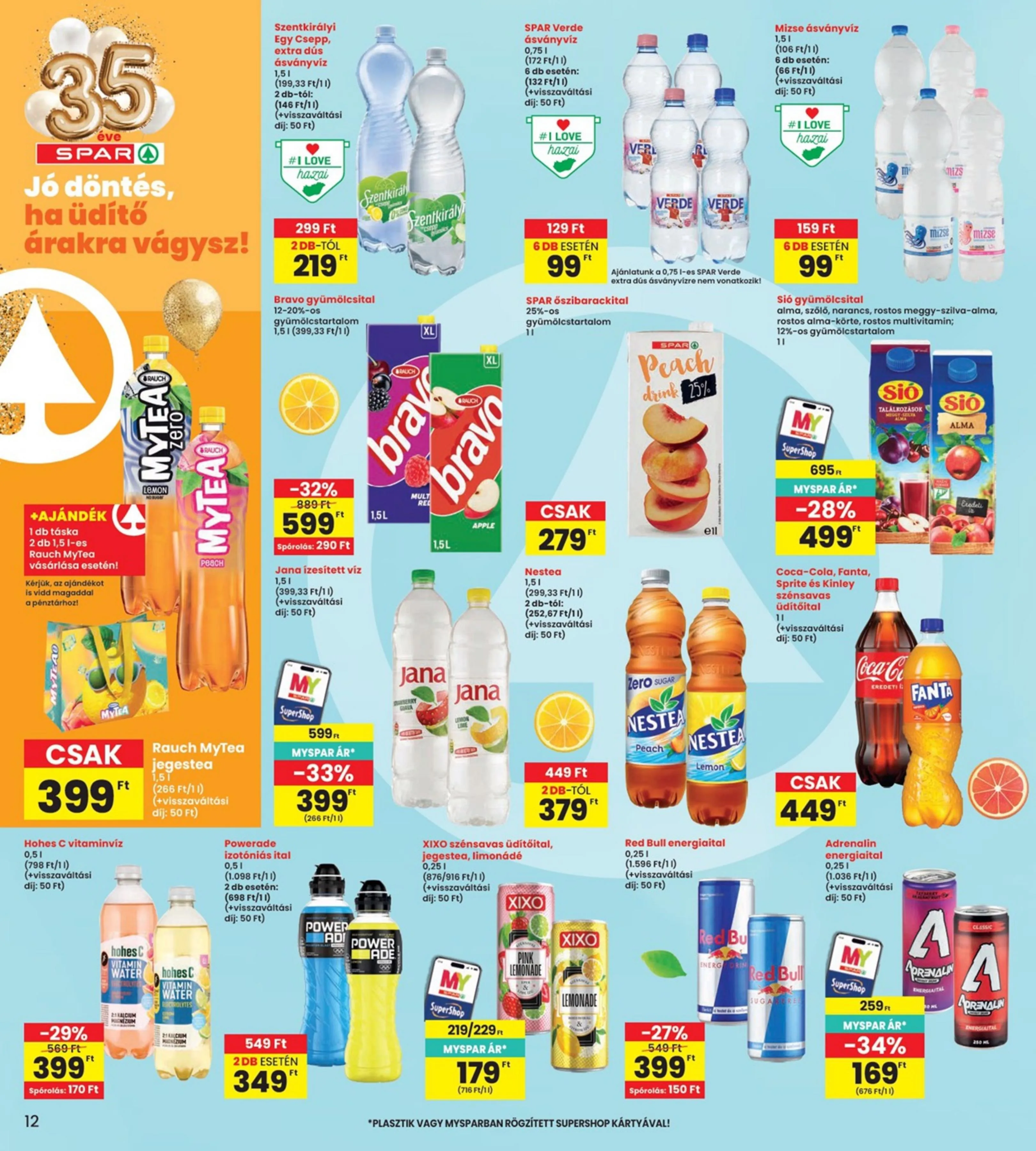 Interspar akciós újság 08.13–08.19 – 12. oldal