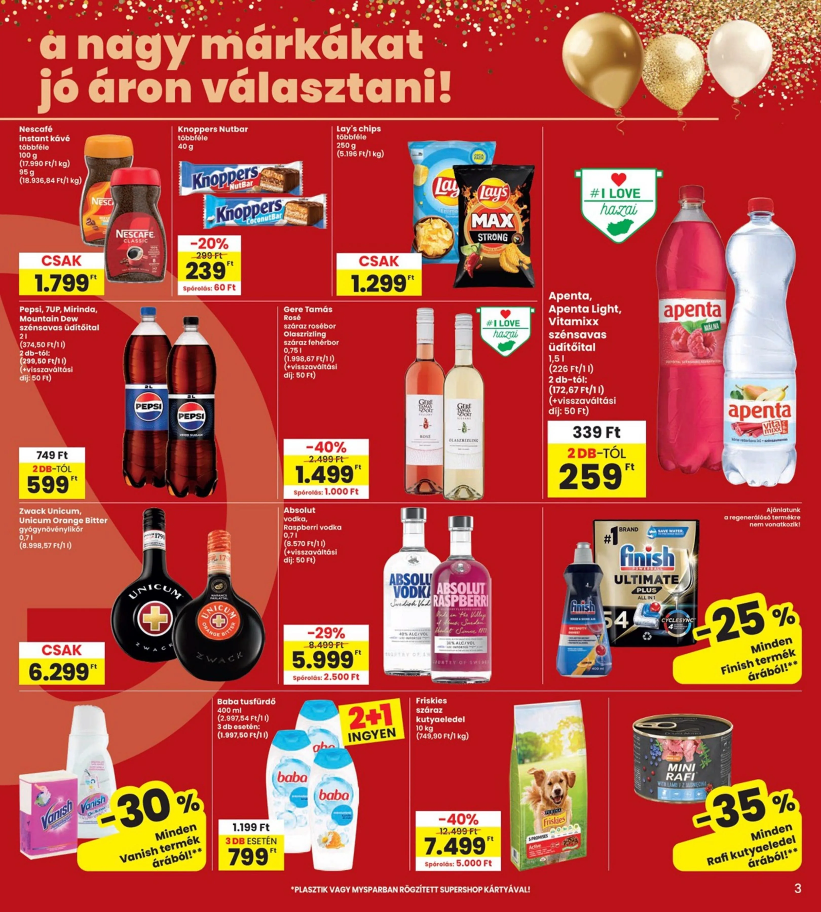 Interspar akciós újság 08.13–08.19 – 3. oldal