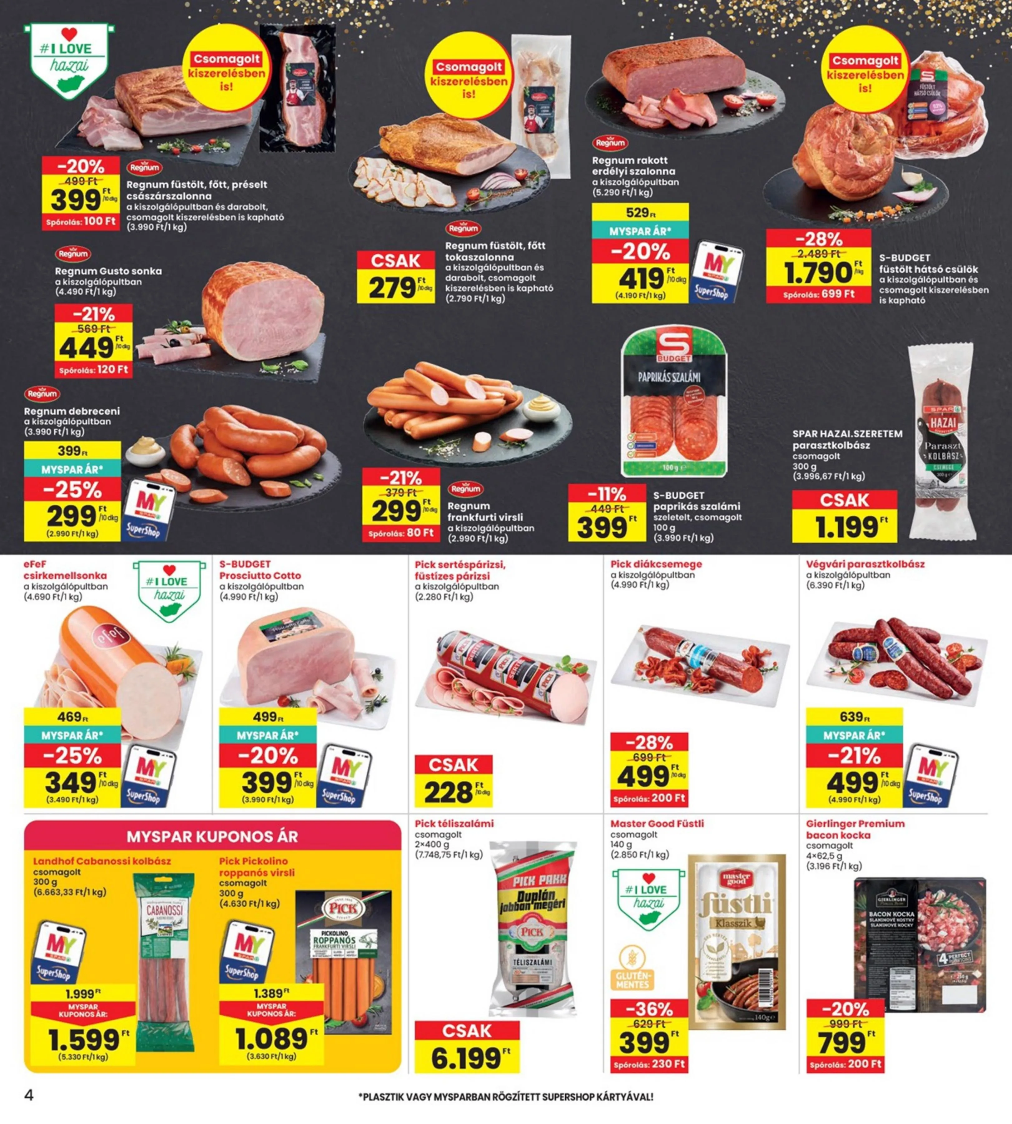 Interspar akciós újság 08.13–08.19 – 4. oldal