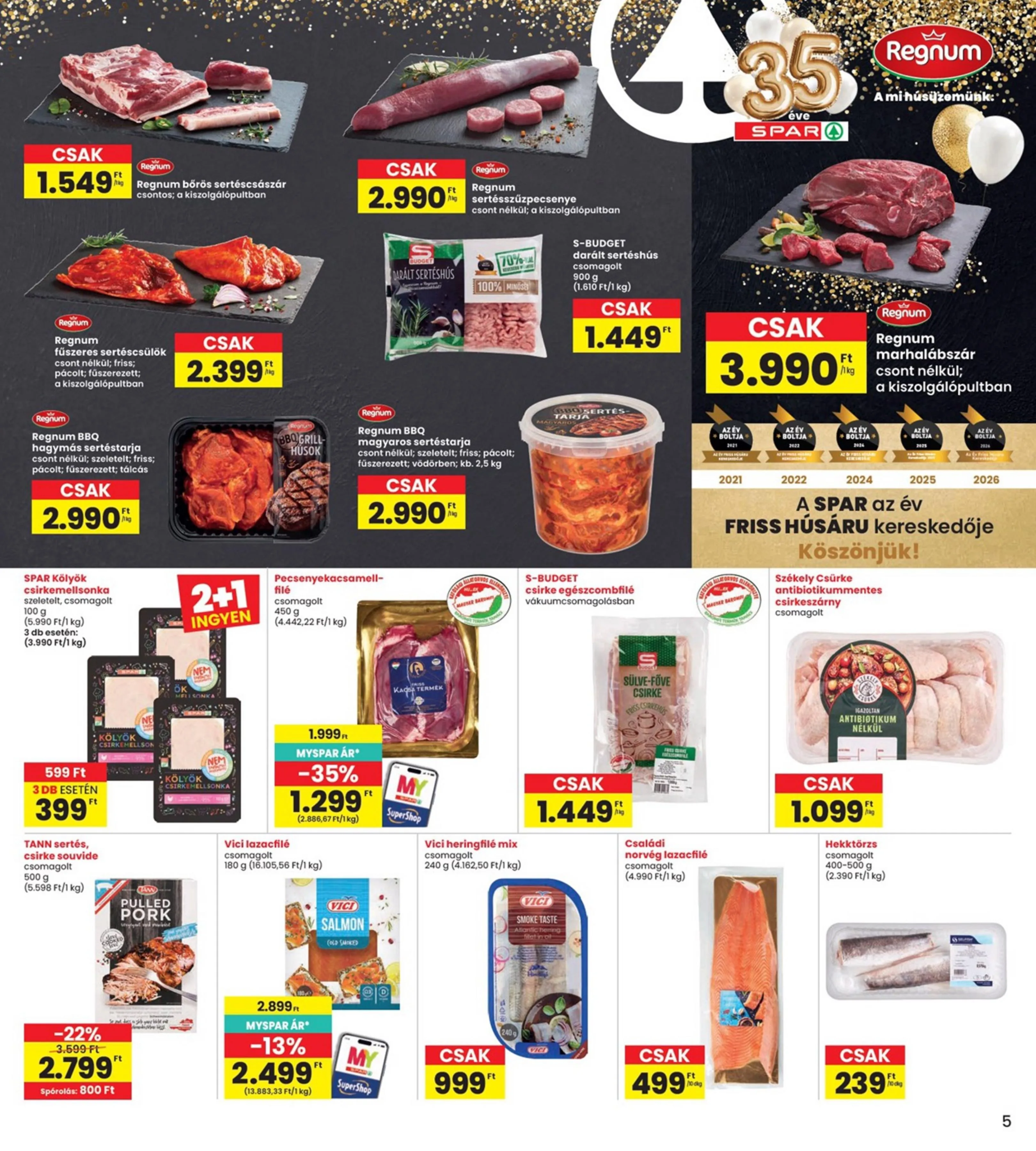 Interspar akciós újság 08.13–08.19 – 5. oldal