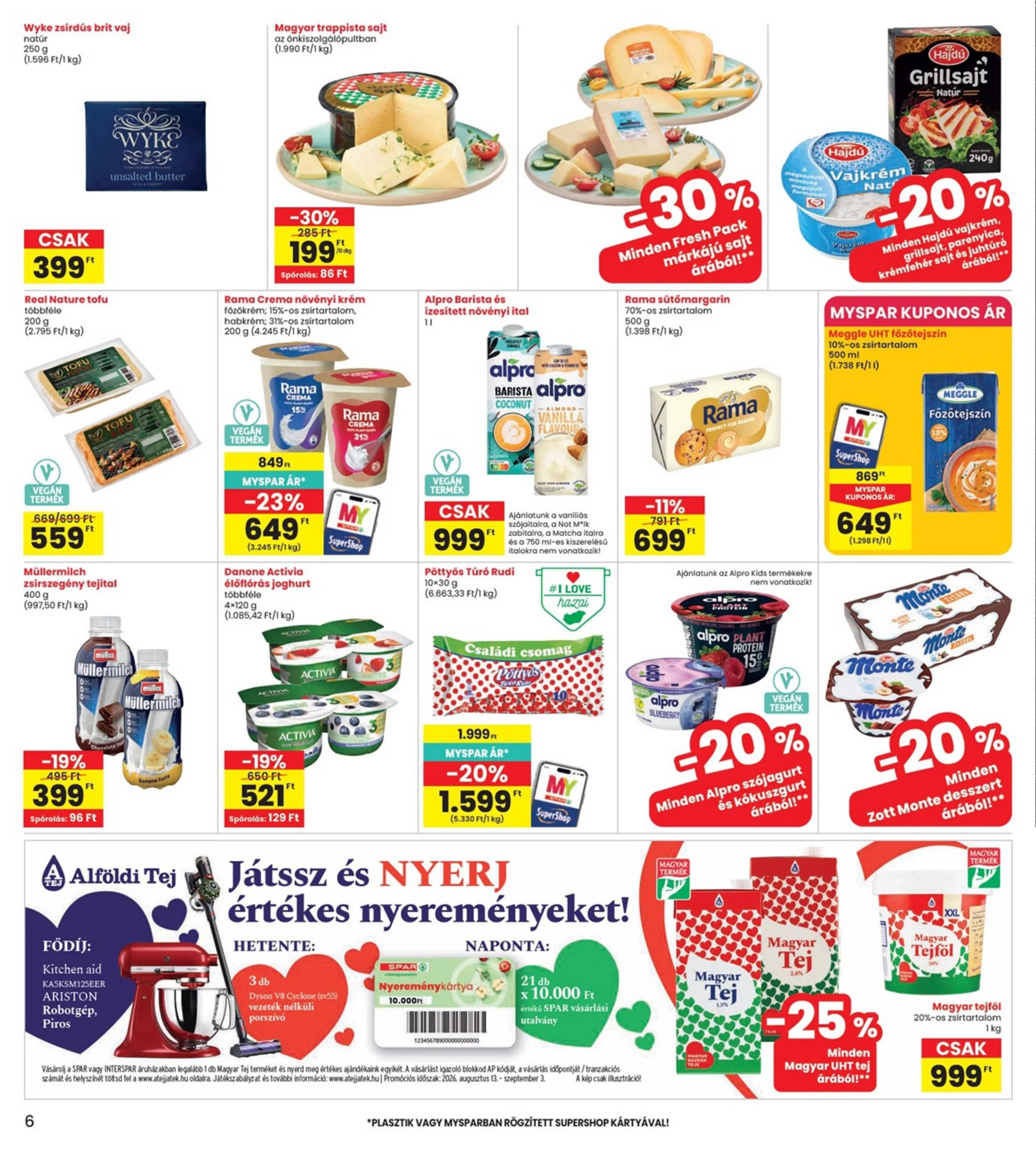 Interspar akciós újság 08.13–08.19 – 6. oldal