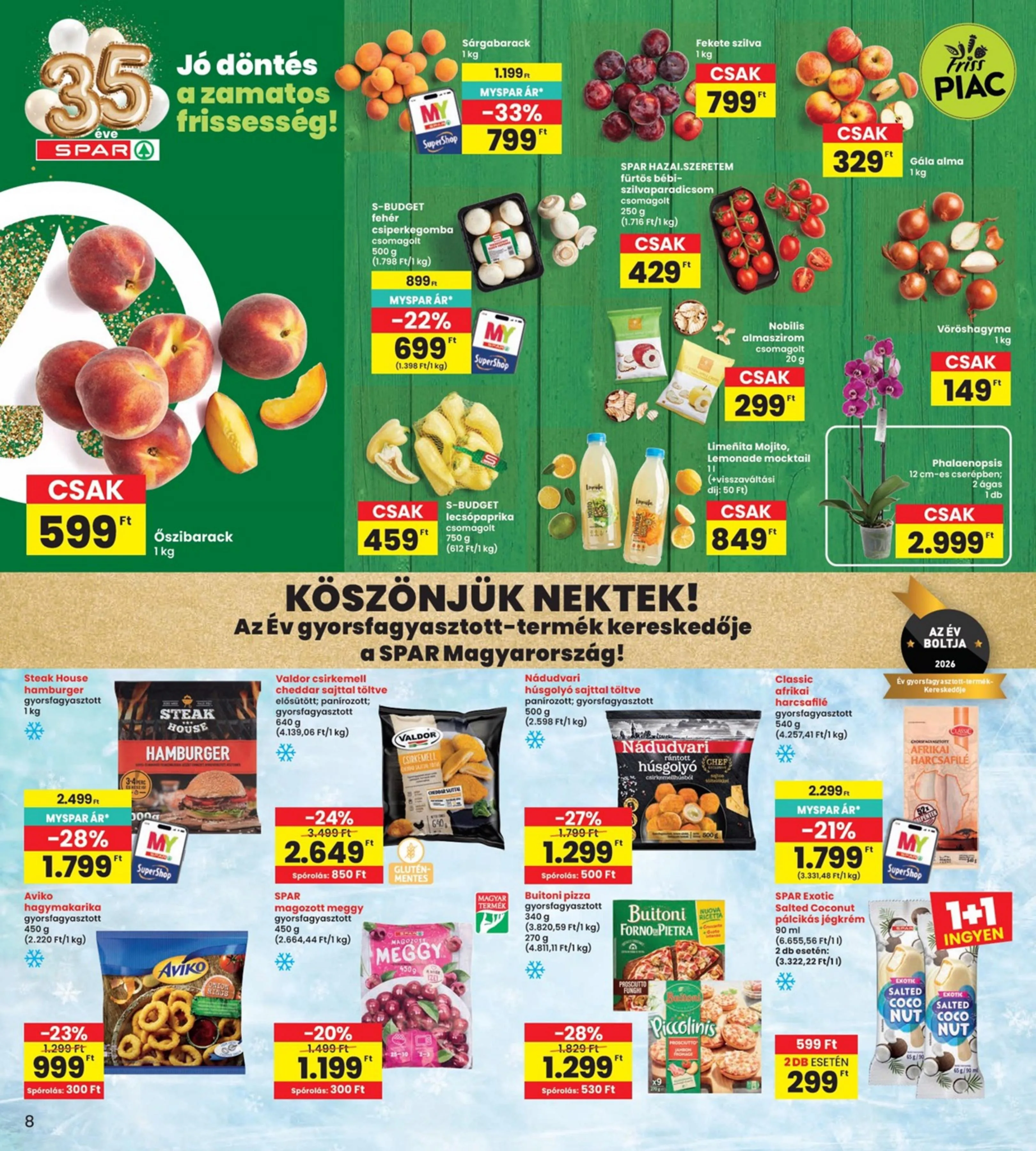 Interspar akciós újság 08.13–08.19 – 8. oldal