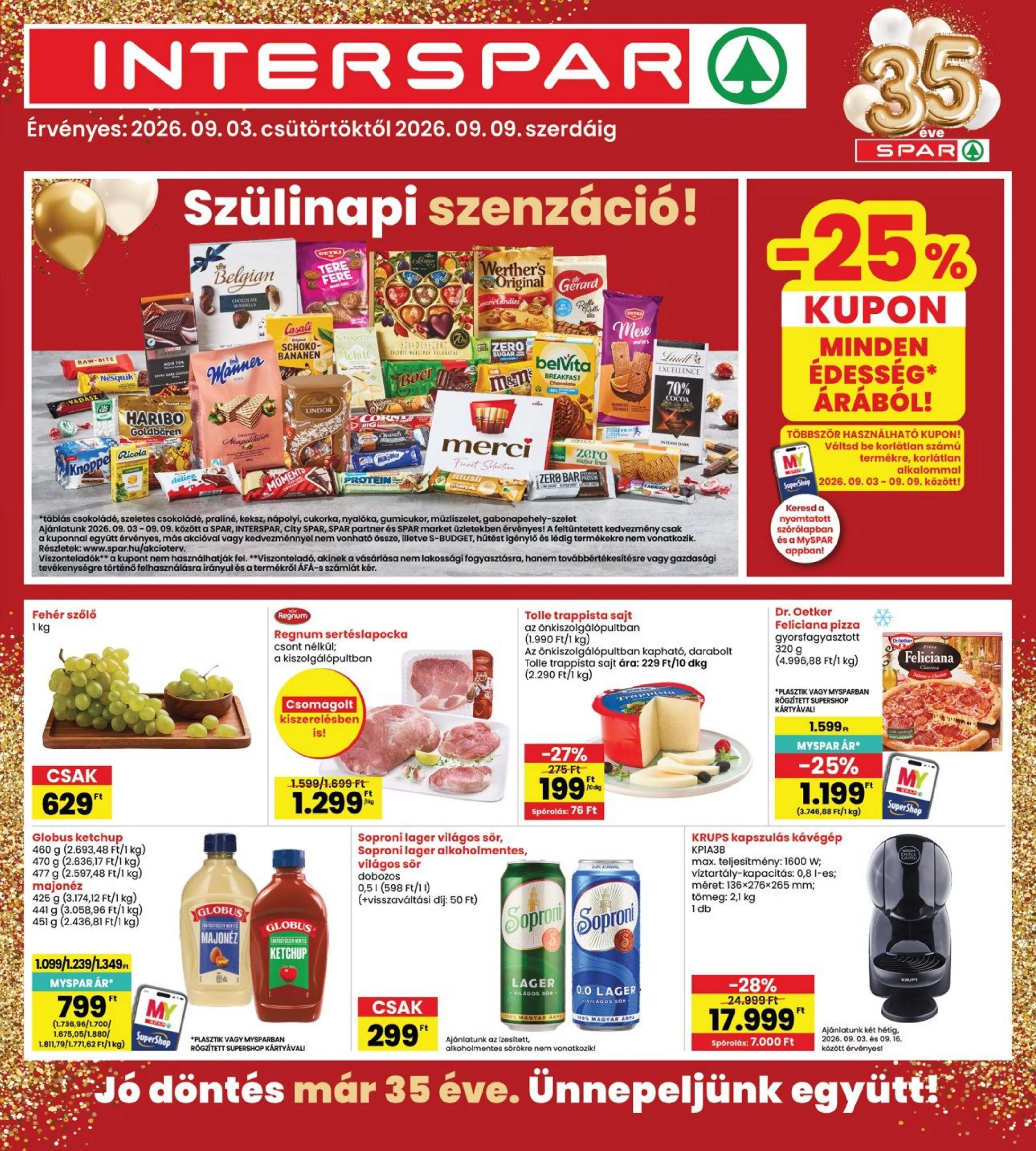 Interspar akciós újság 09.03–09.09