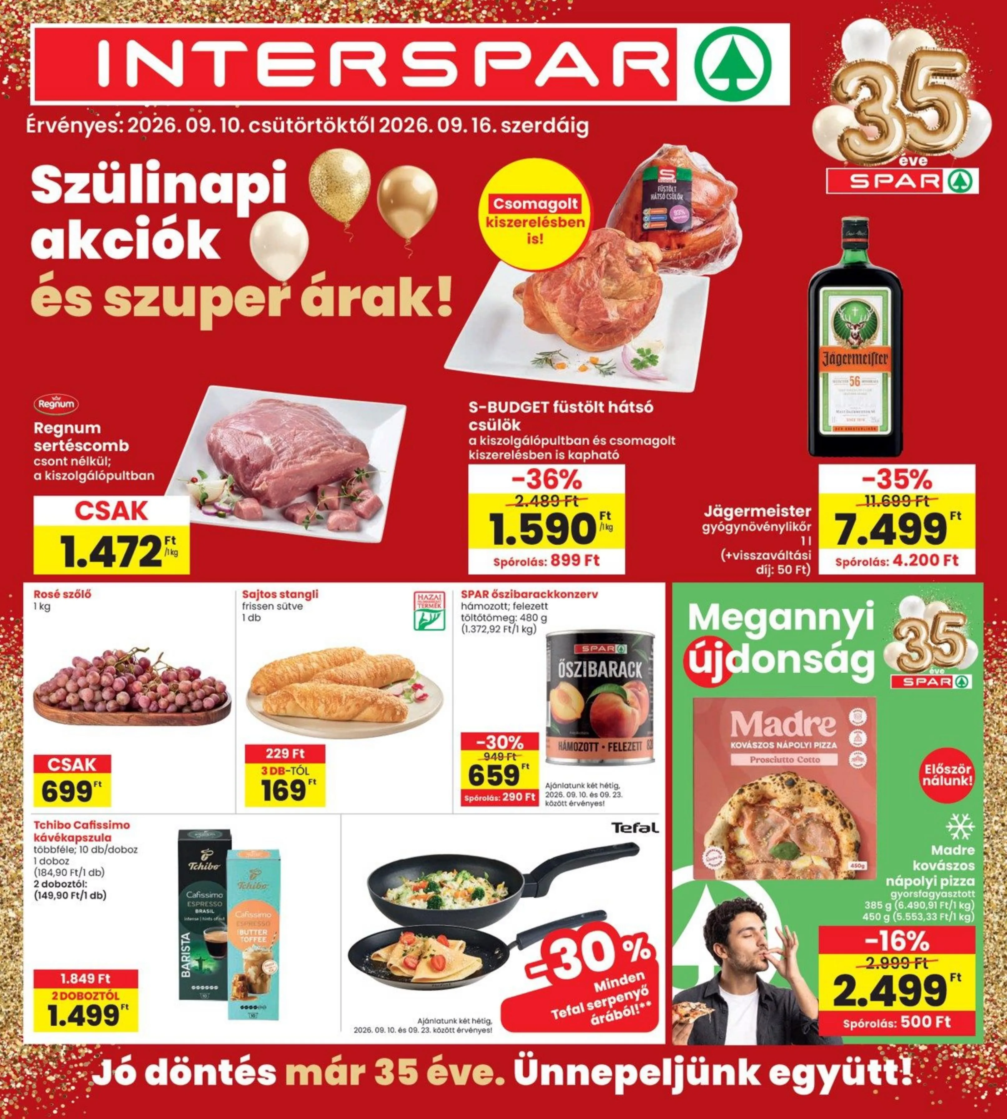 Interspar akciós újság 09.10–09.16