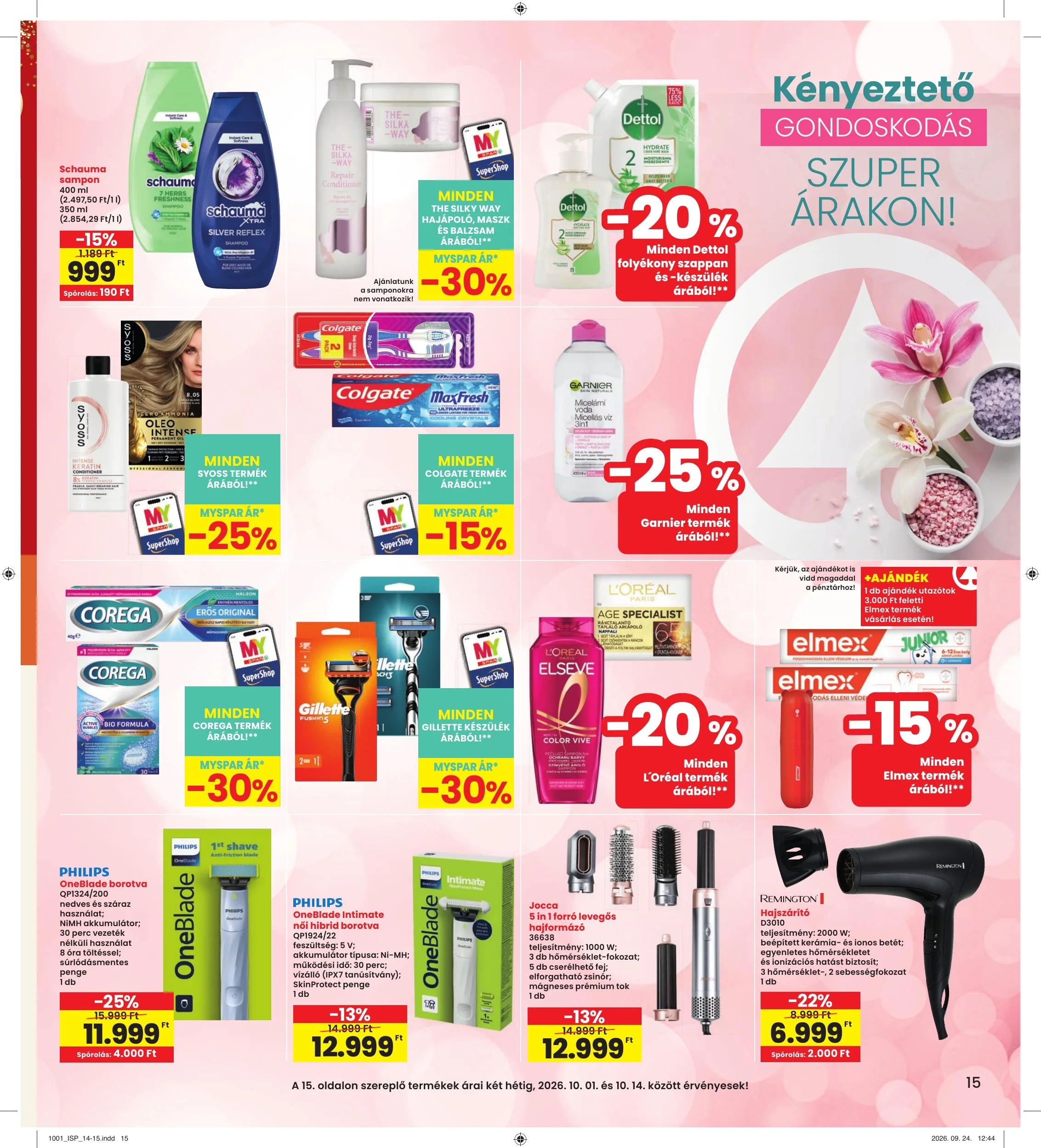 Interspar akciós újság 10.01–10.07 – 15. oldal