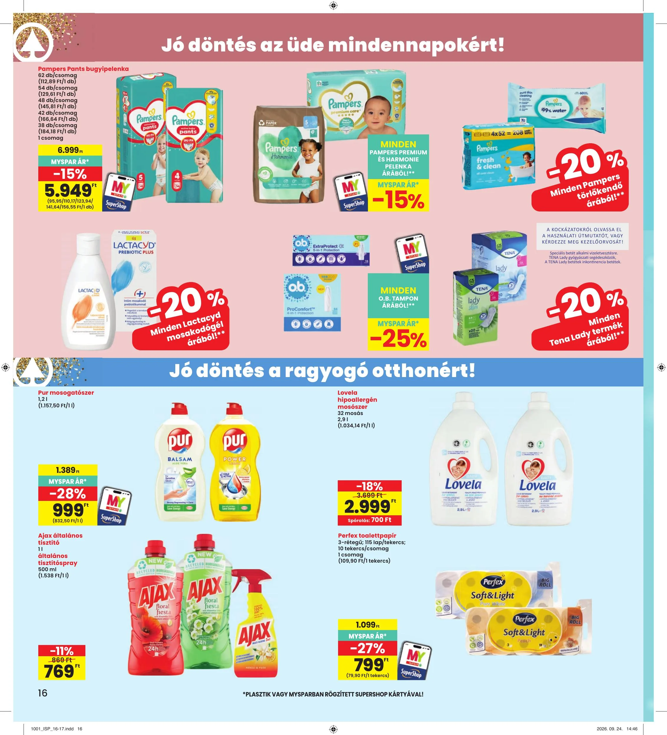 Interspar akciós újság 10.01–10.07 – 16. oldal