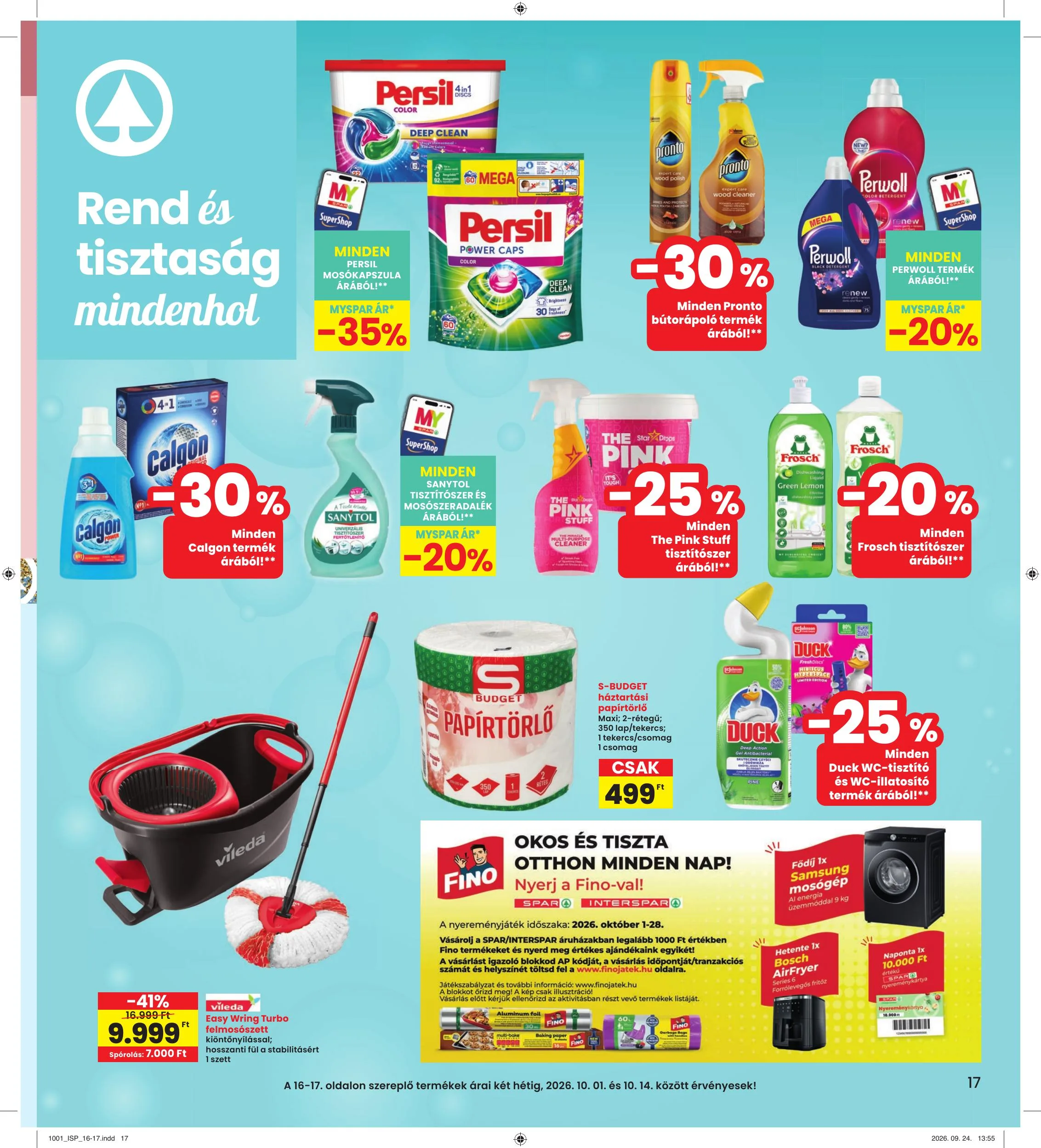 Interspar akciós újság 10.01–10.07 – 17. oldal