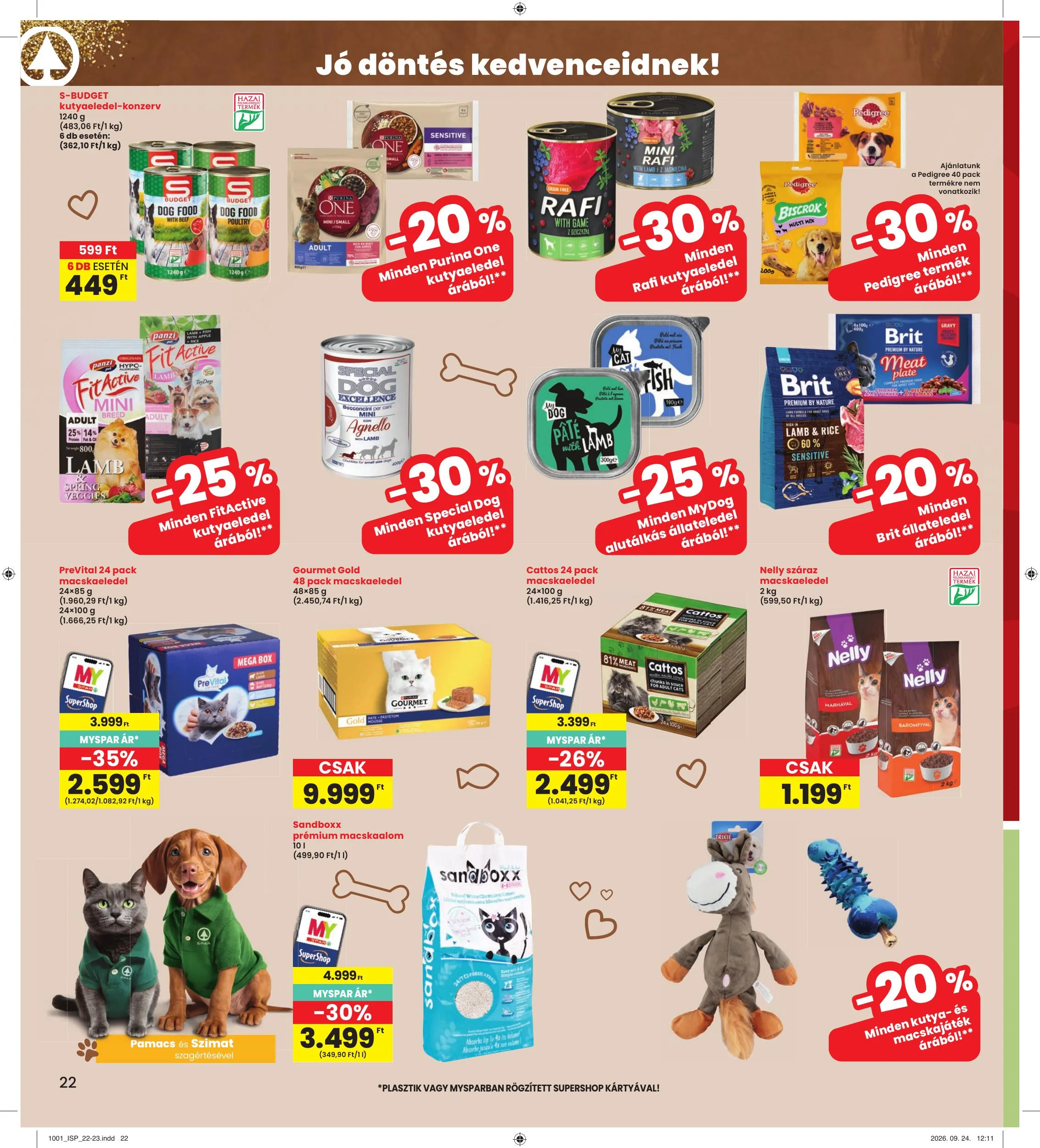 Interspar akciós újság 10.01–10.07 – 22. oldal