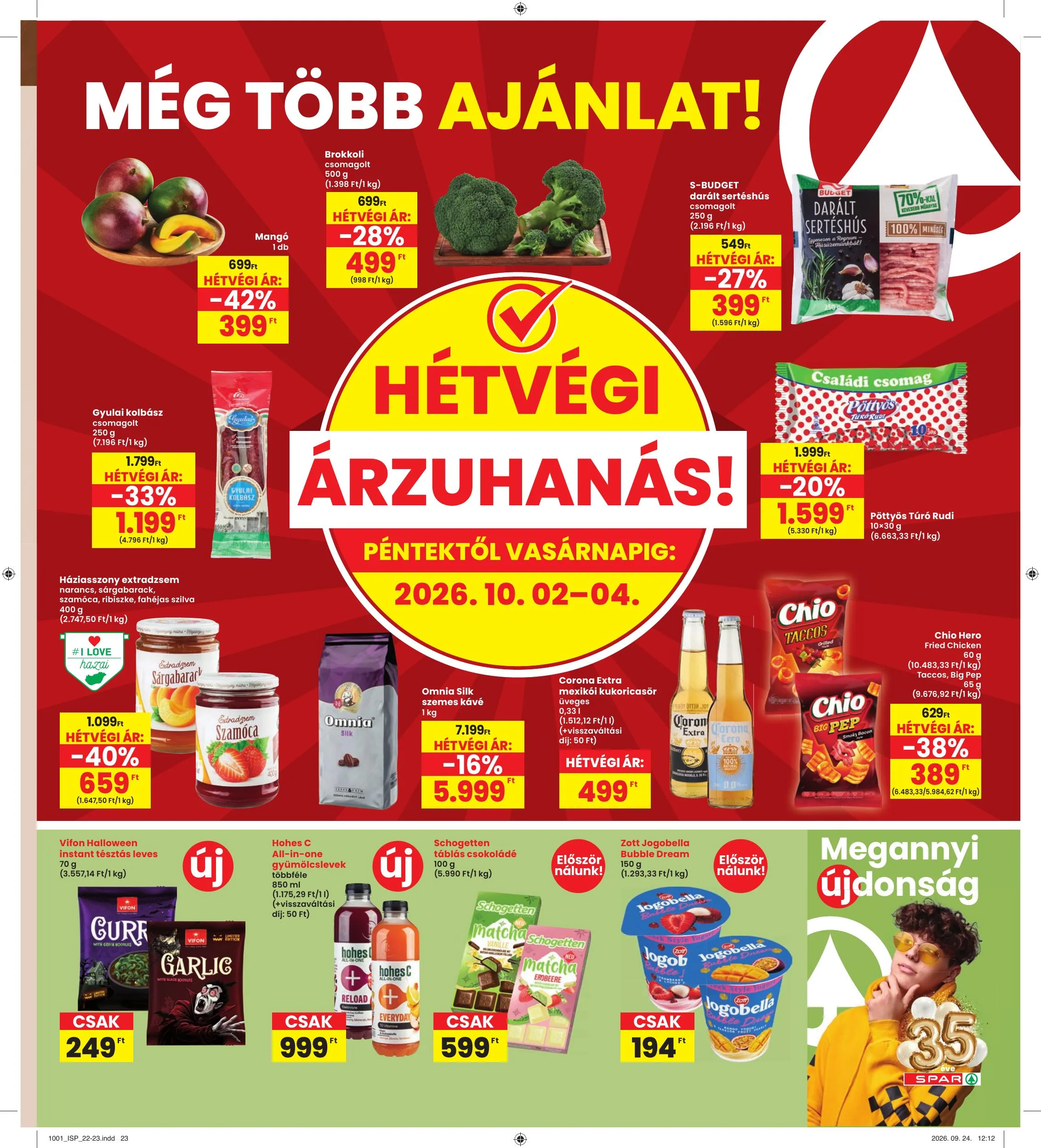 Interspar akciós újság 10.01–10.07 – 23. oldal