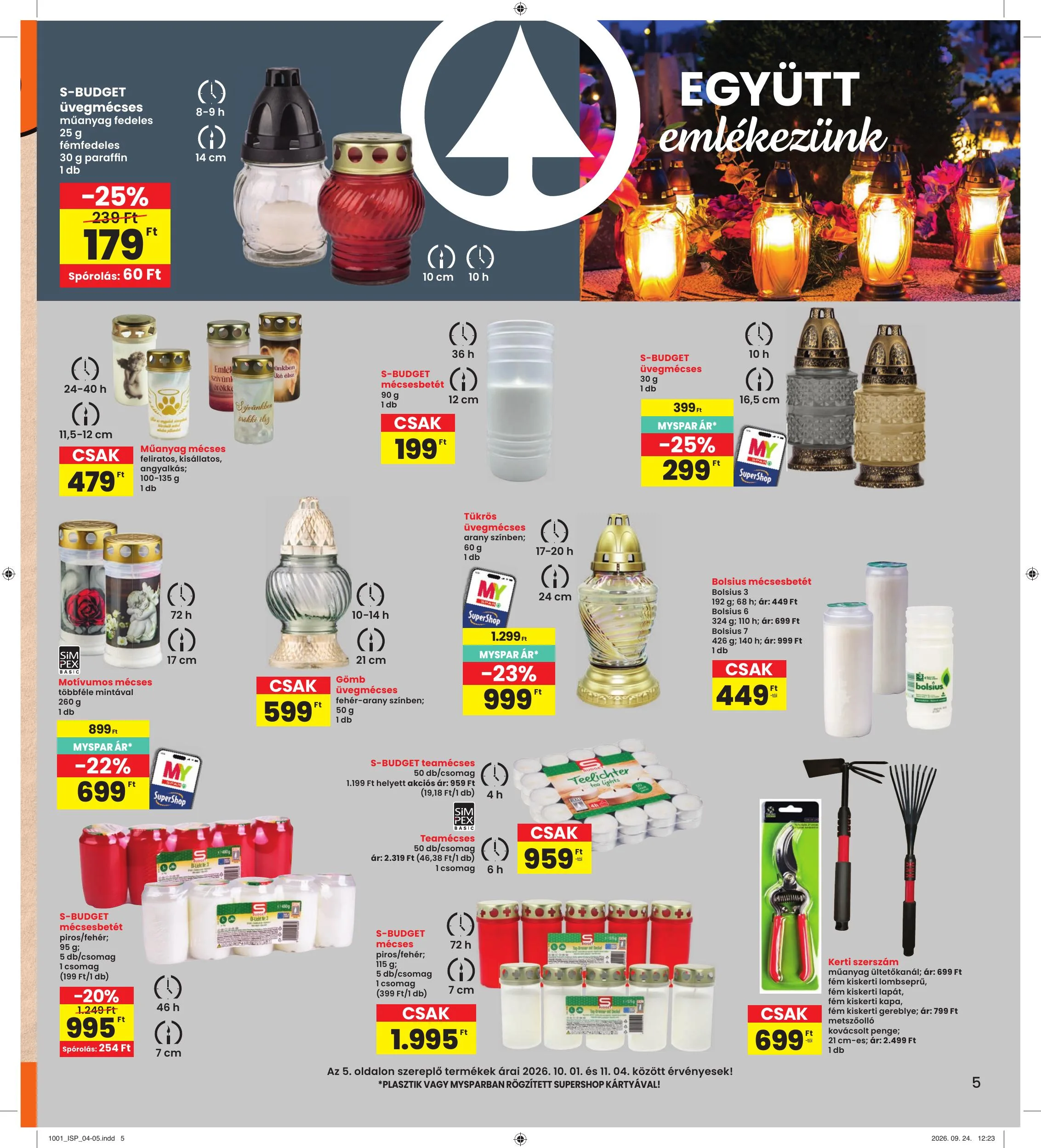 Interspar akciós újság 10.01–10.07 – 5. oldal