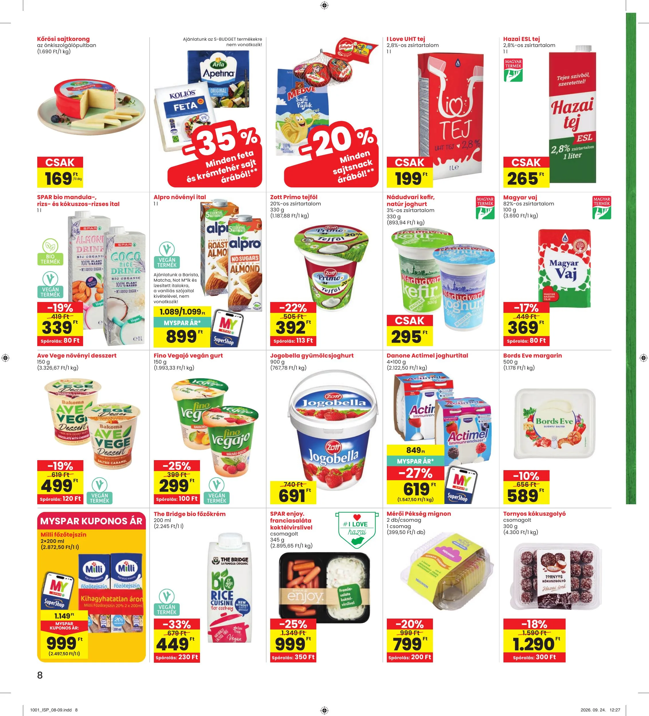 Interspar akciós újság 10.01–10.07 – 8. oldal