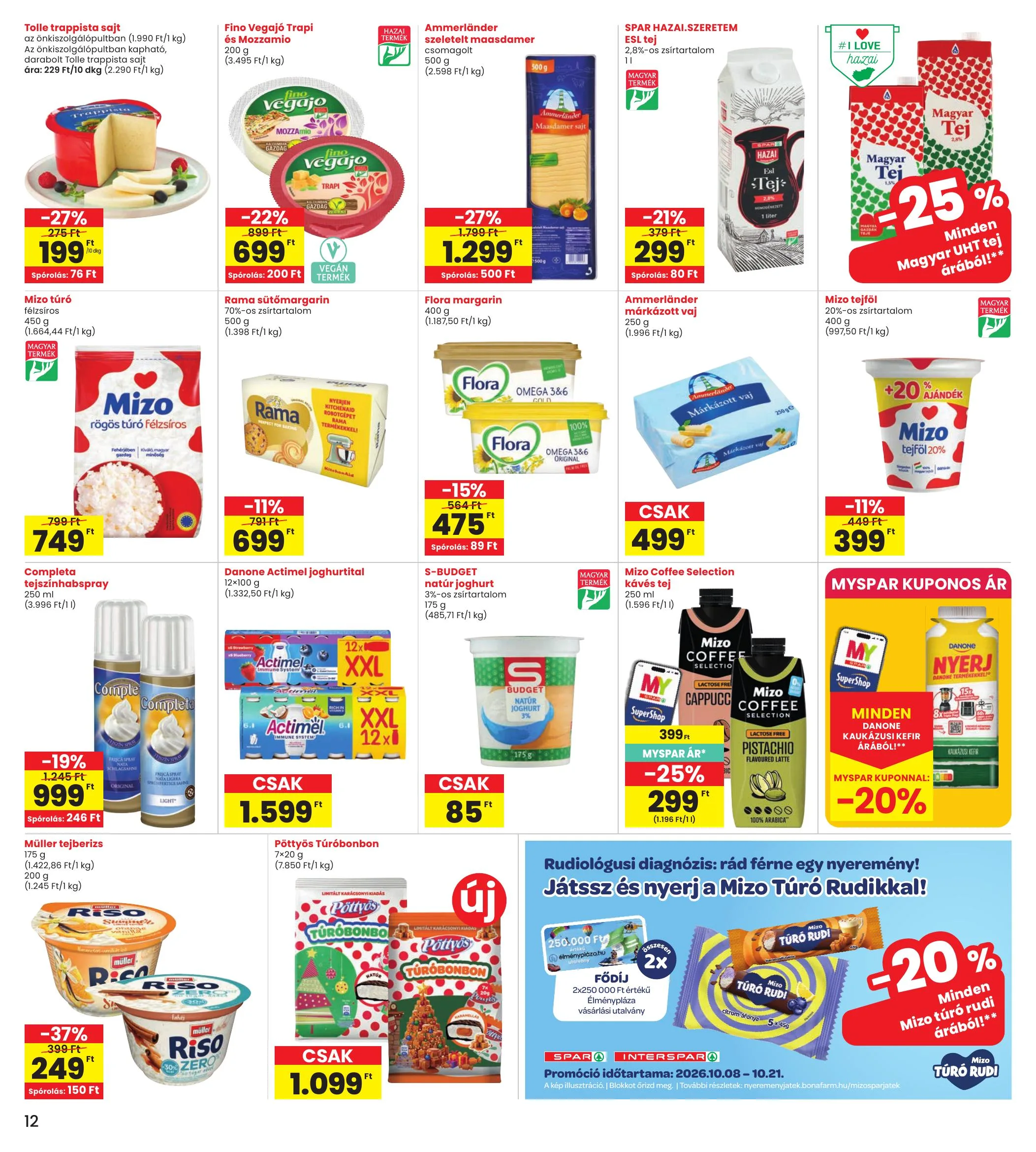 Interspar akciós újság 10.08–10.14 – 12. oldal