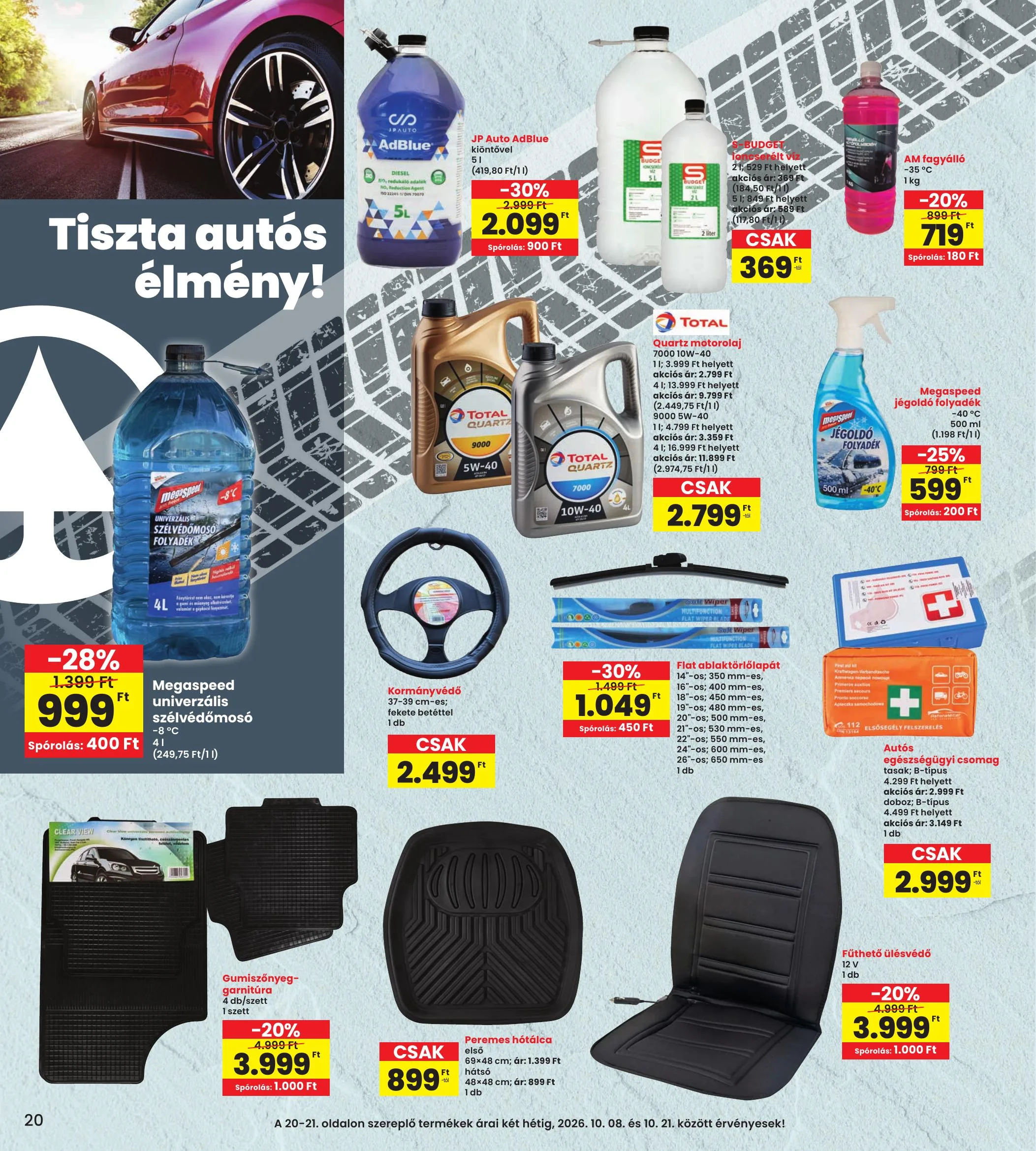 Interspar akciós újság 10.08–10.14 – 20. oldal