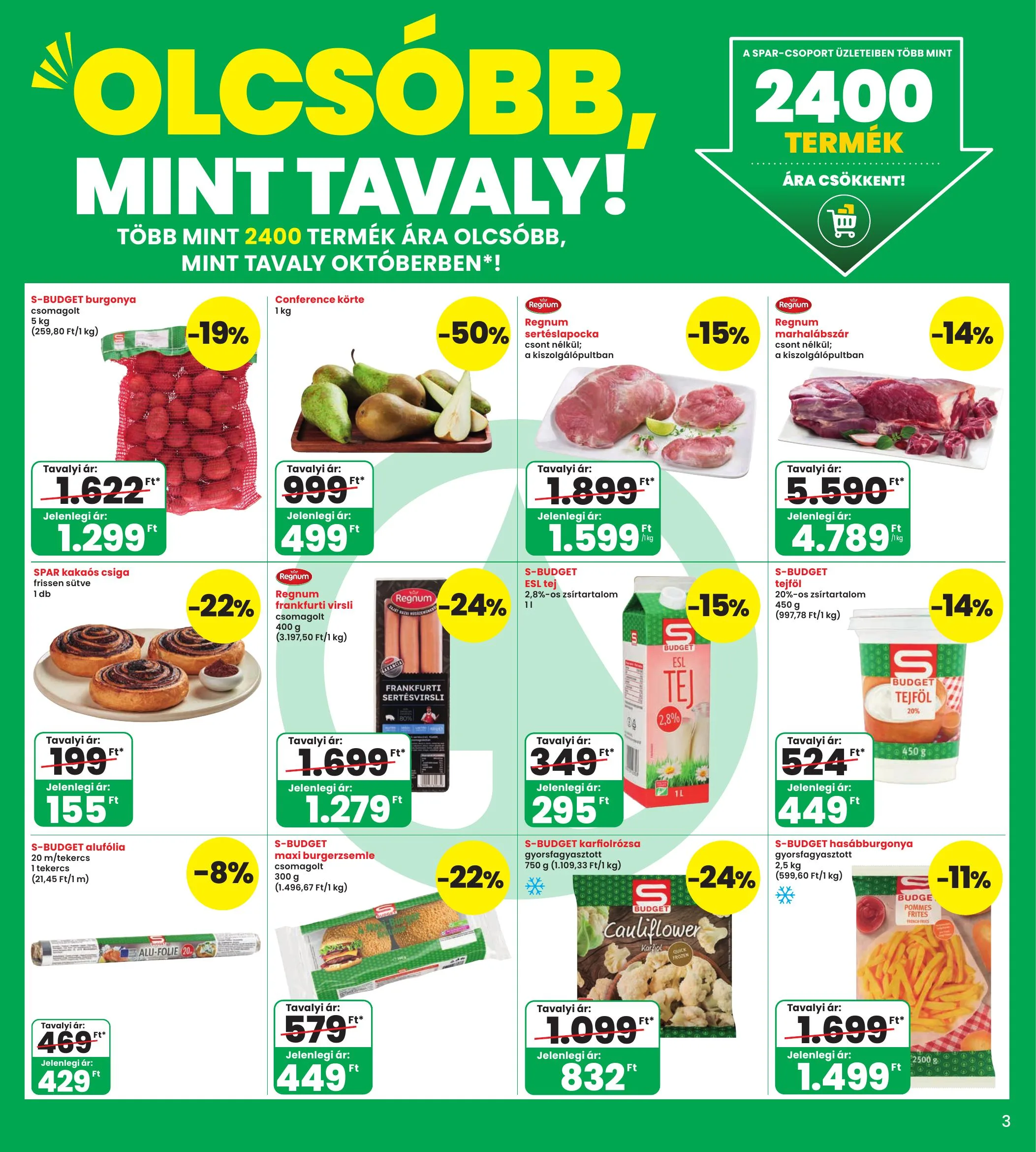 Interspar akciós újság 10.08–10.14 – 3. oldal