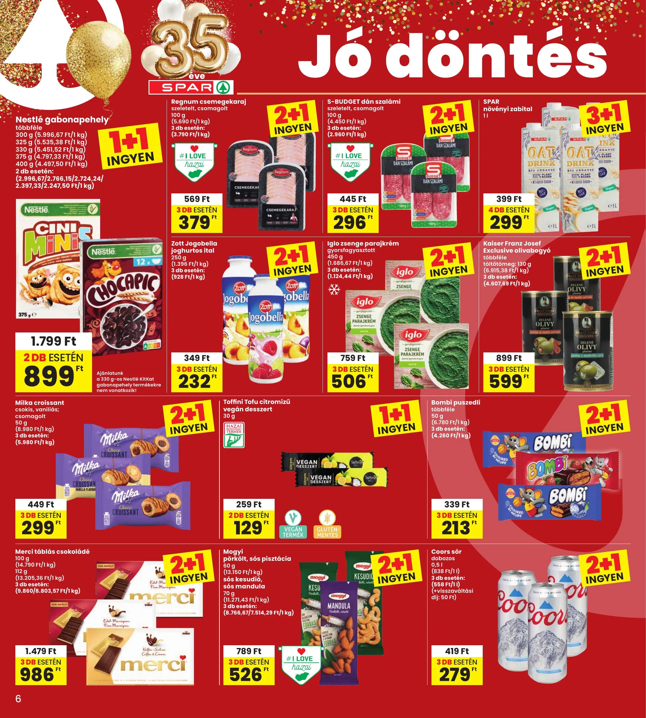 Interspar akciós újság 10.08–10.14 – 6. oldal