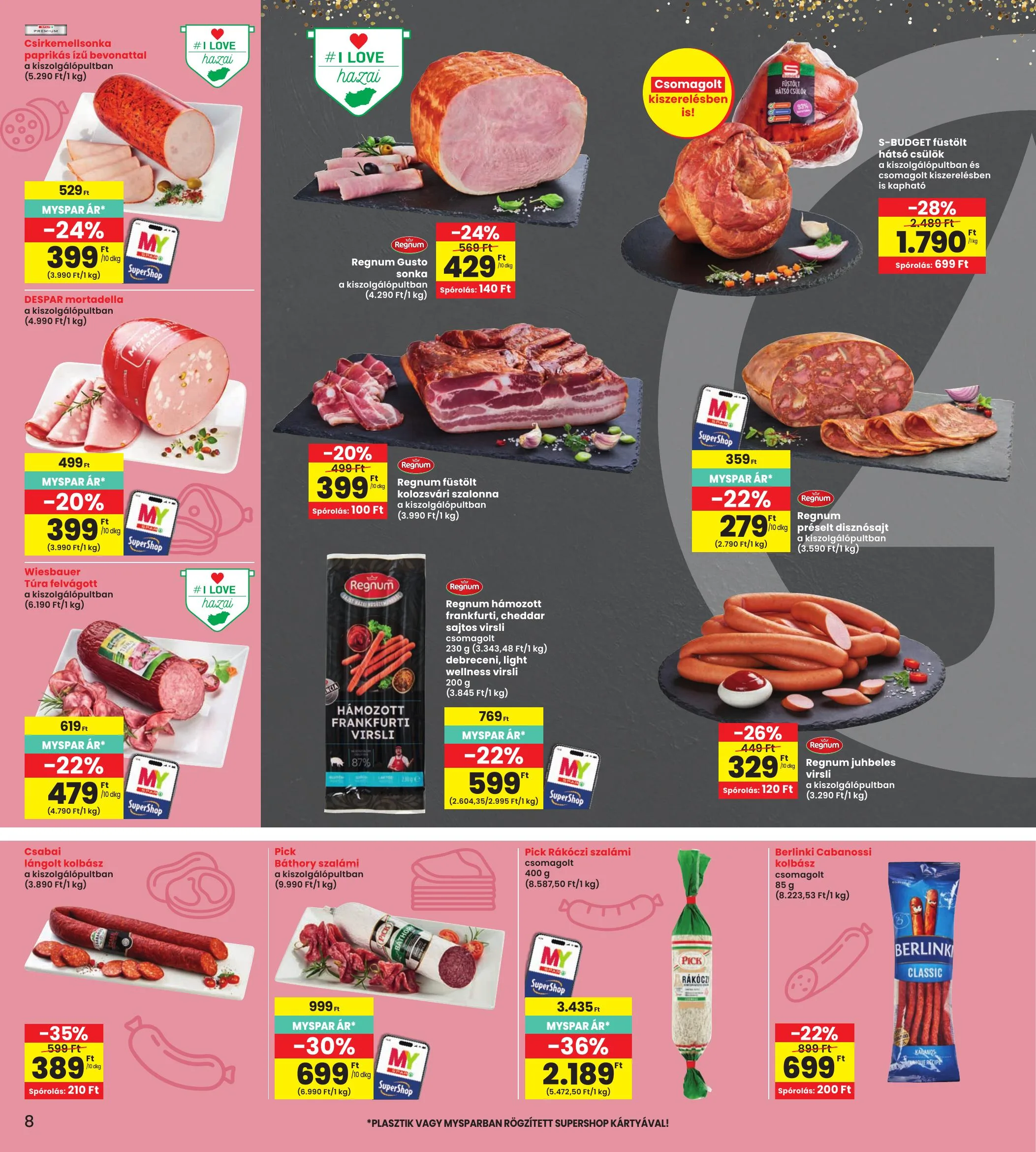 Interspar akciós újság 10.08–10.14 – 8. oldal