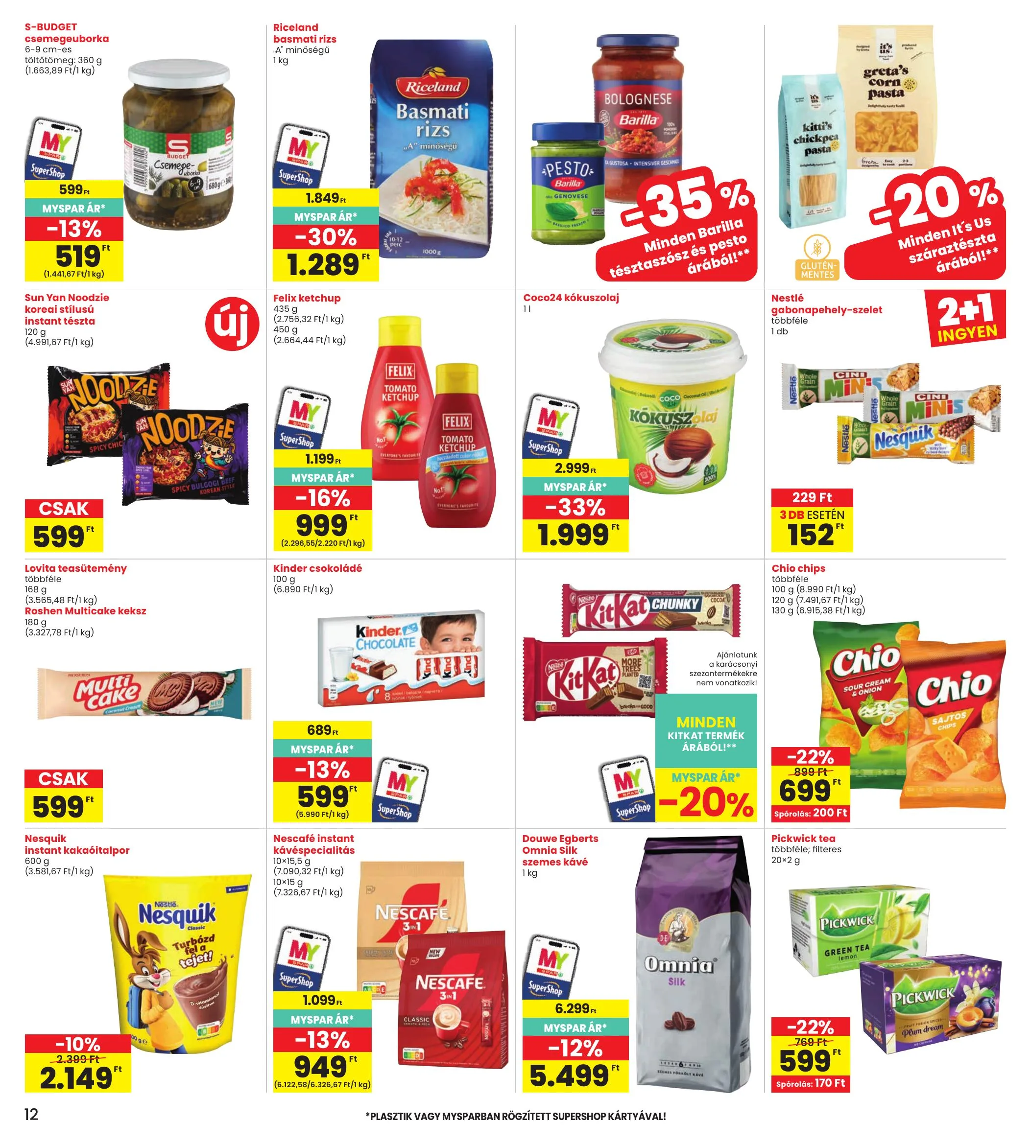 Interspar akciós újság 10.29–11.04 – 12. oldal