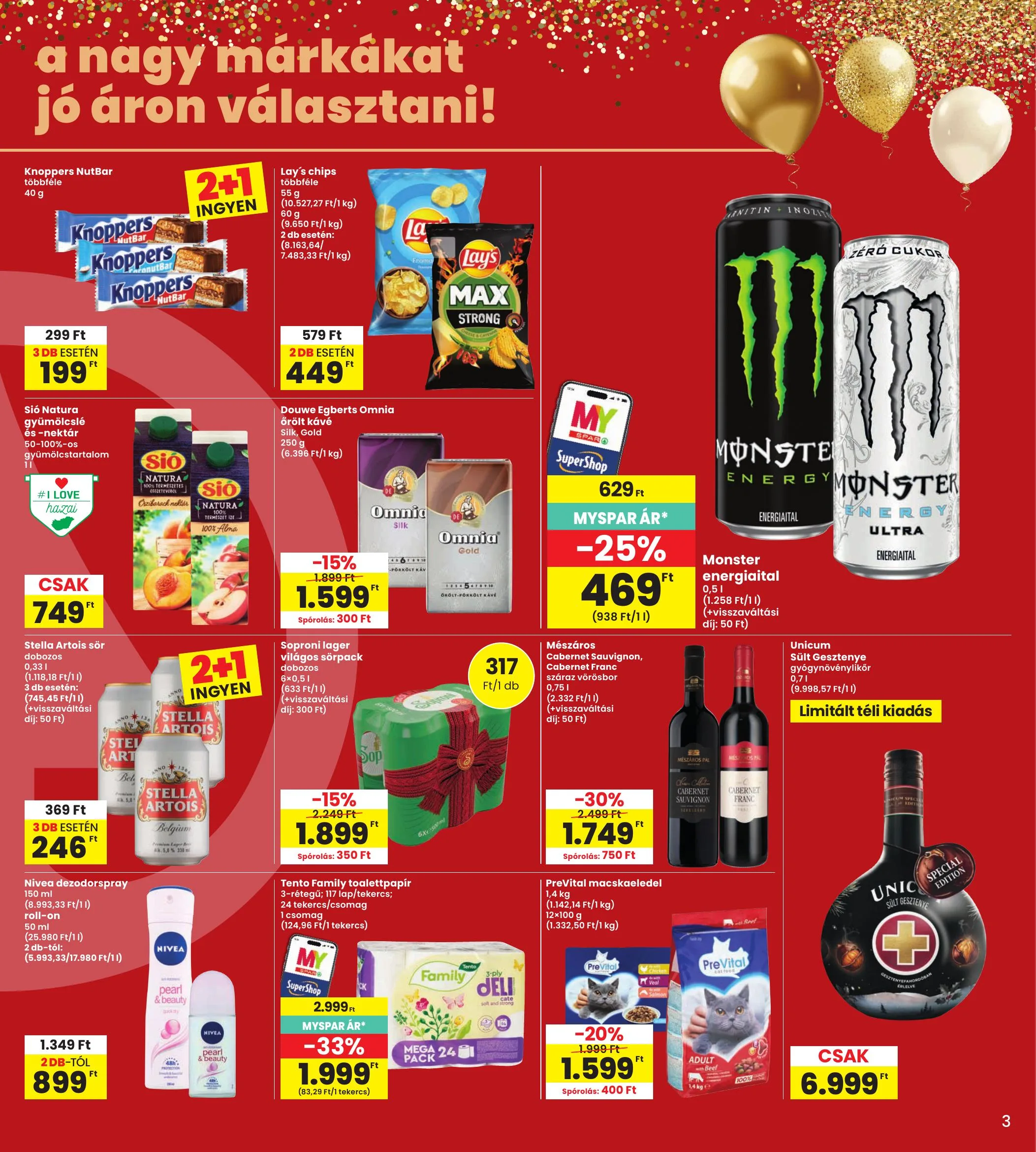 Interspar akciós újság 10.29–11.04 – 3. oldal