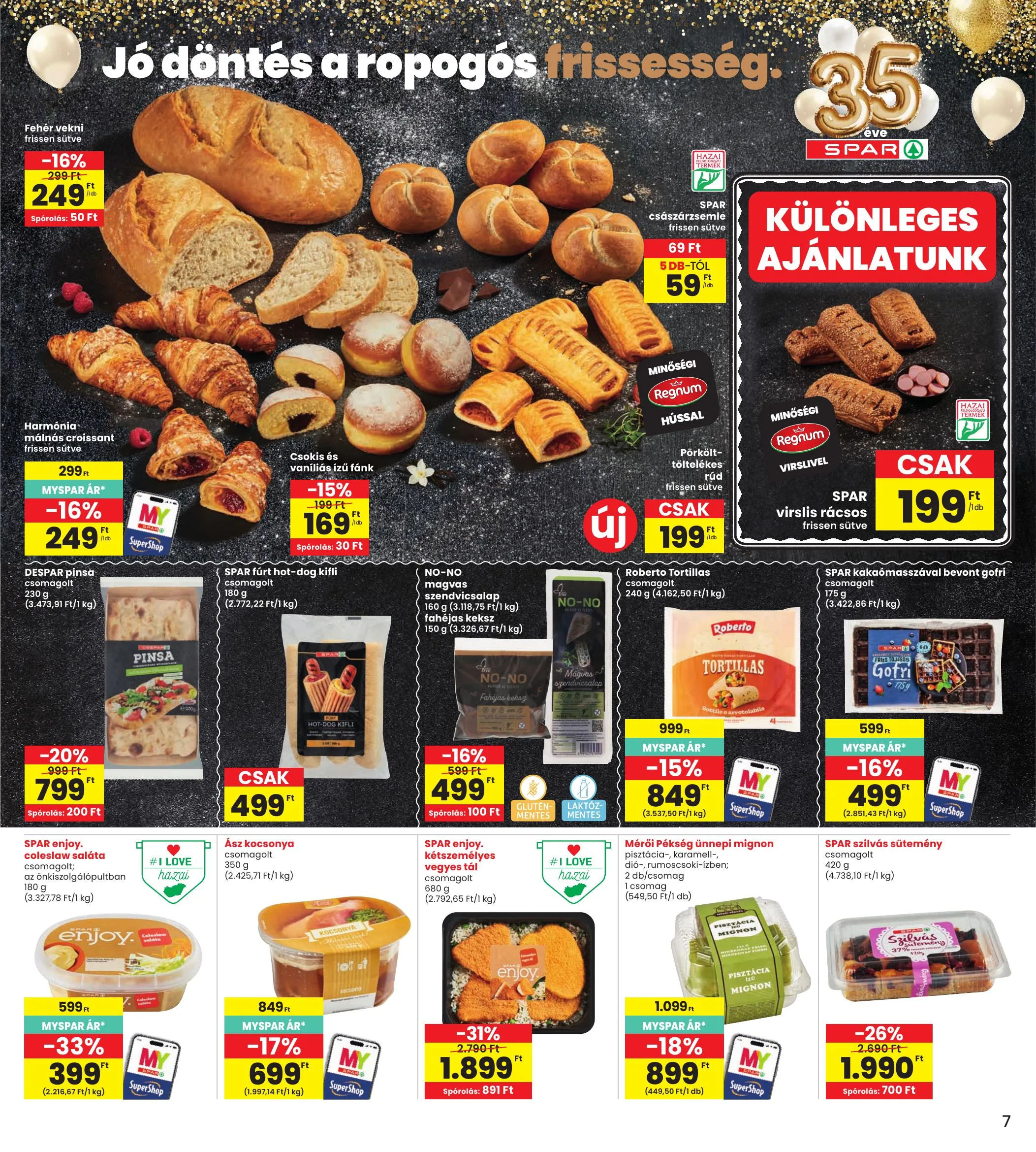 Interspar akciós újság 10.29–11.04 – 7. oldal