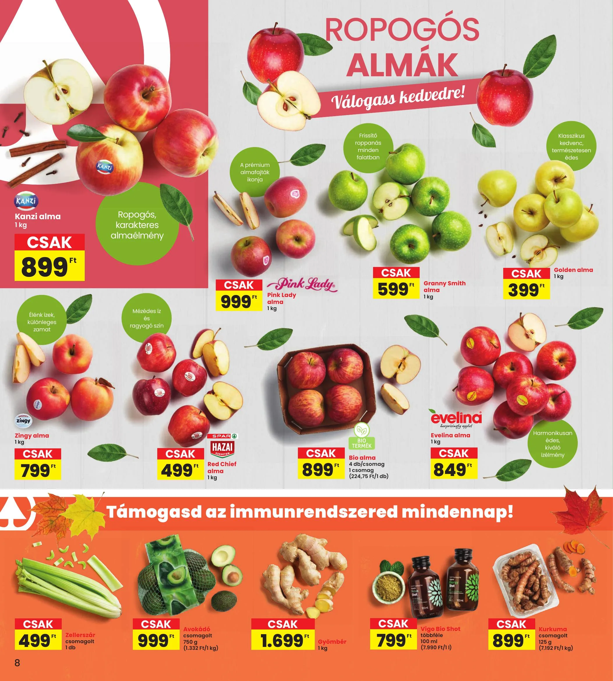 Interspar akciós újság 10.29–11.04 – 8. oldal