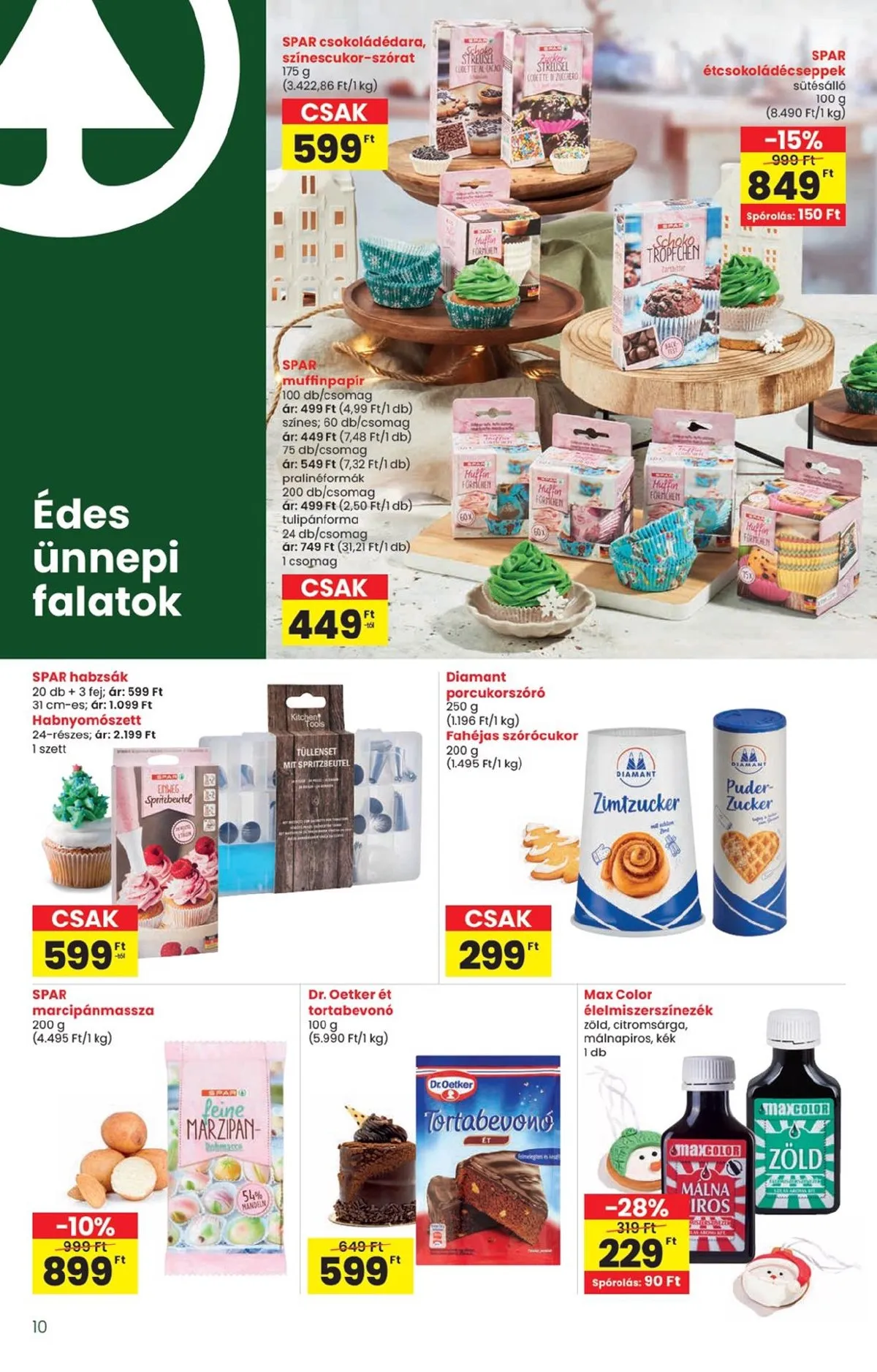 Interspar akciós újság Ajandek katalógus 10.16–11.13 – 10. oldal