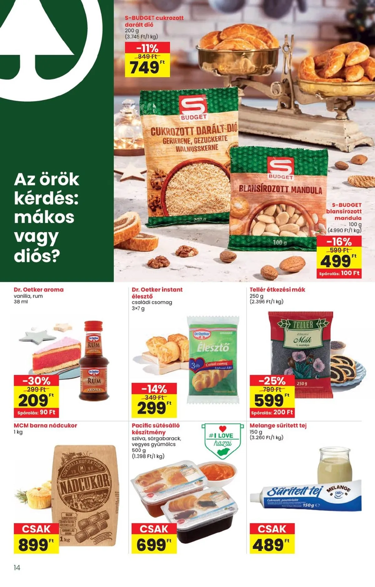 Interspar akciós újság Ajandek katalógus 10.16–11.13 – 14. oldal