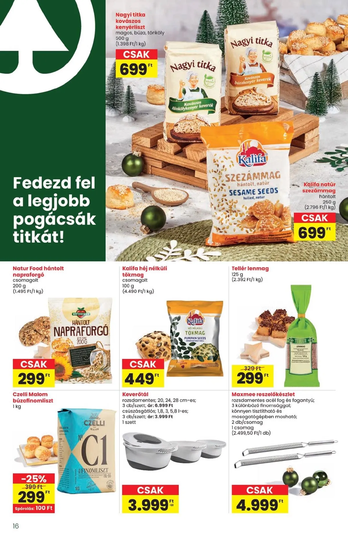 Interspar akciós újság Ajandek katalógus 10.16–11.13 – 16. oldal