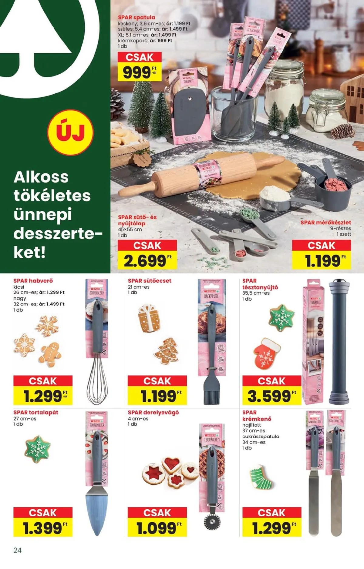 Interspar akciós újság Ajandek katalógus 10.16–11.13 – 24. oldal
