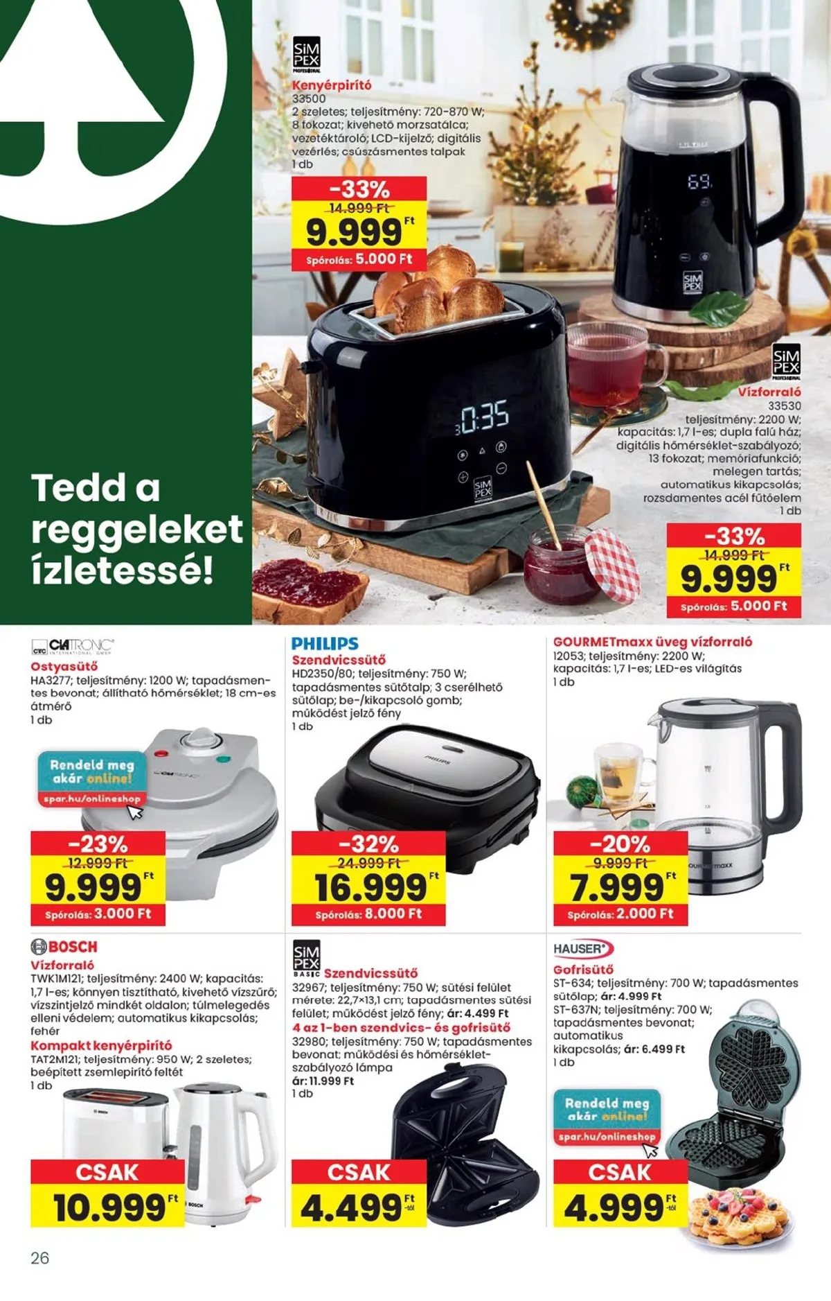 Interspar akciós újság Ajandek katalógus 10.16–11.13 – 26. oldal