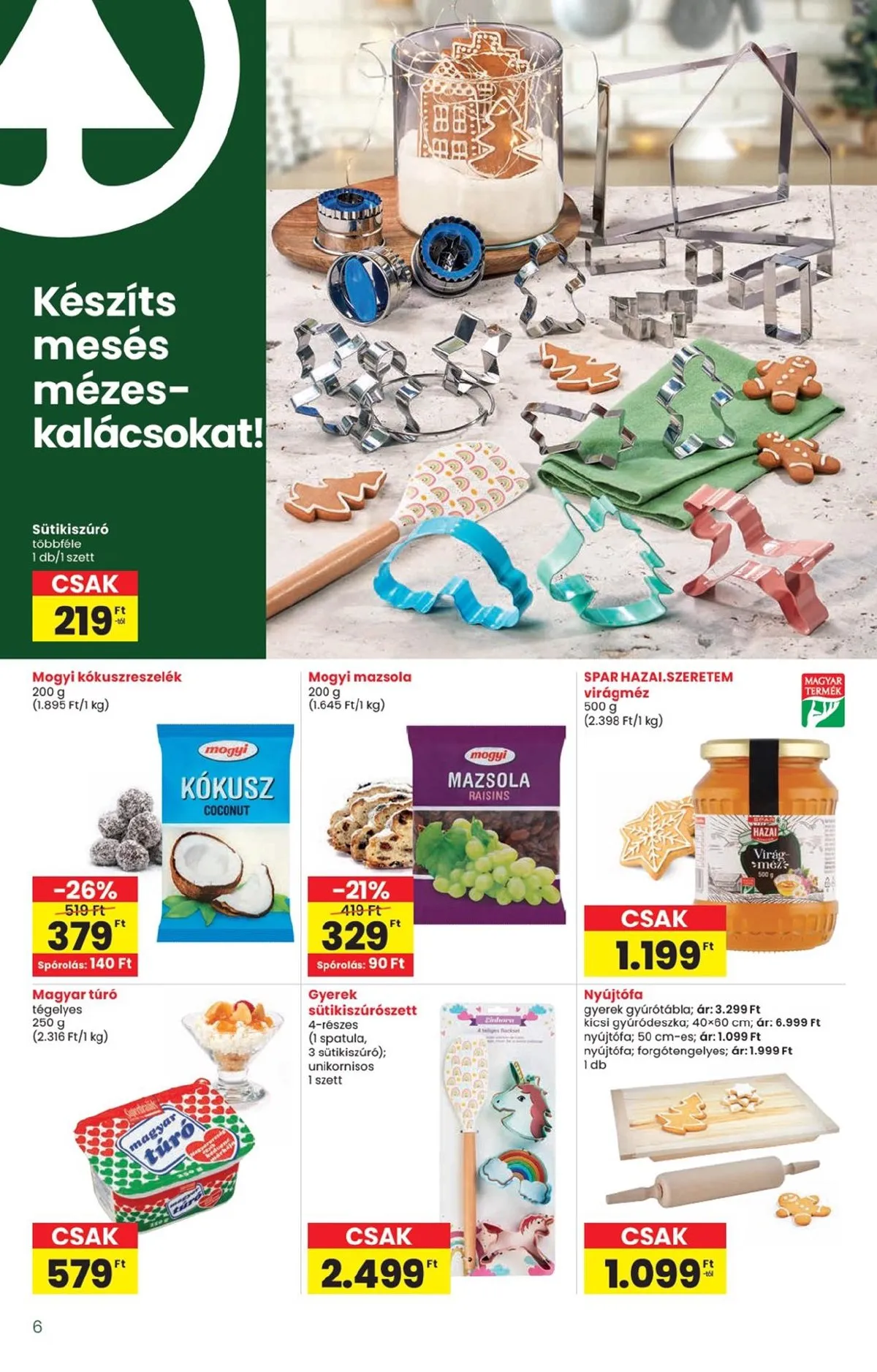 Interspar akciós újság Ajandek katalógus 10.16–11.13 – 6. oldal
