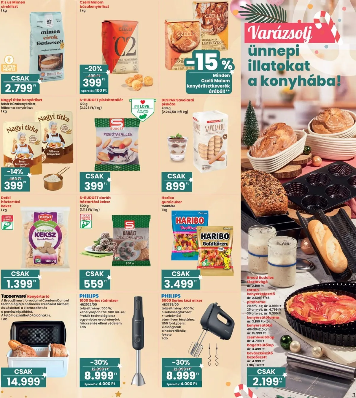 Interspar akciós újság Ajandek katalógus 10.30–11.12 – 3. oldal