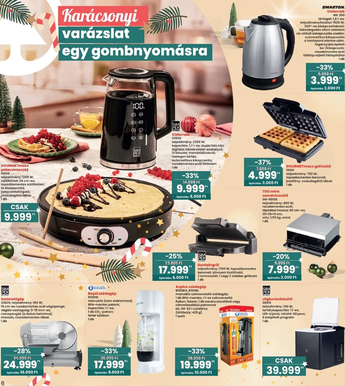 Interspar akciós újság Ajandek katalógus 10.30–11.12 – 6. oldal