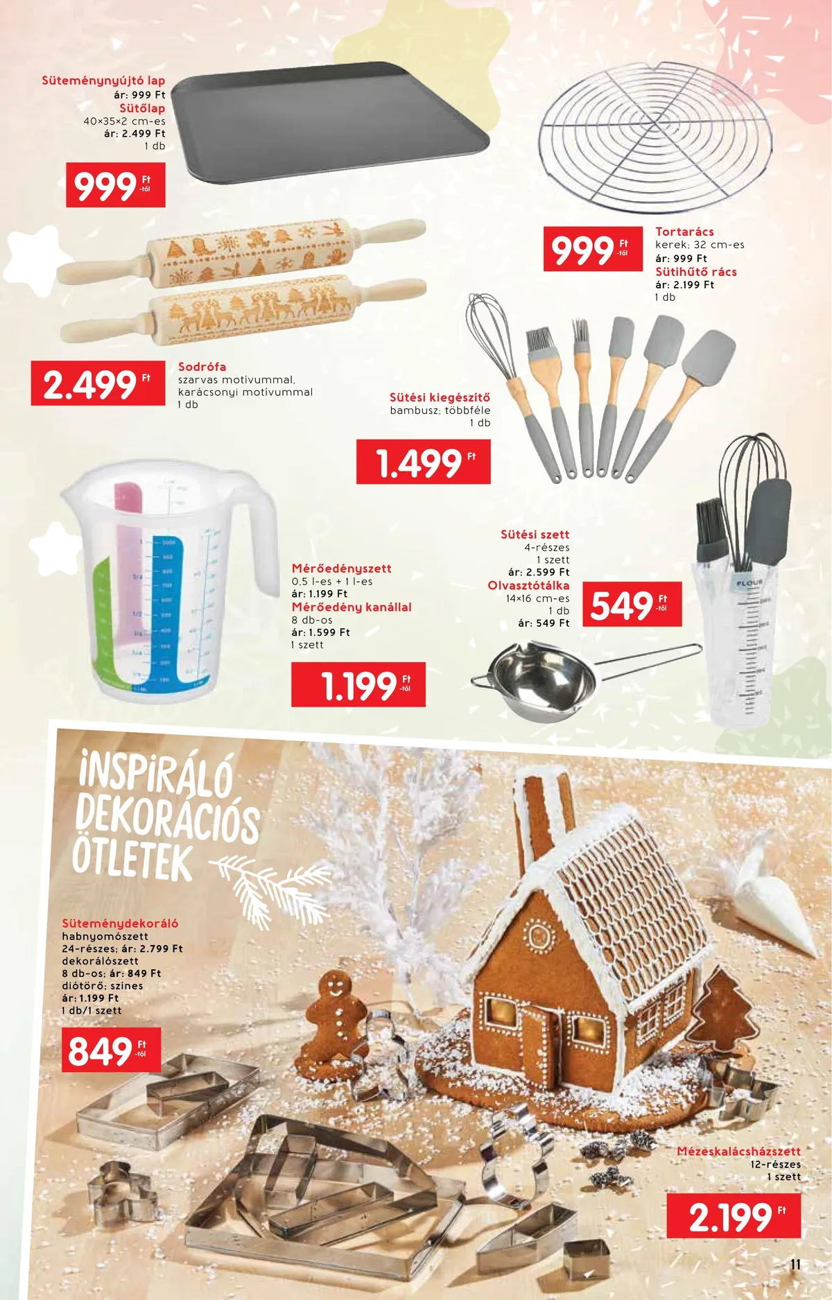 Interspar akciós újság Ajandekkatalogus 10.19–11.16 – 11. oldal