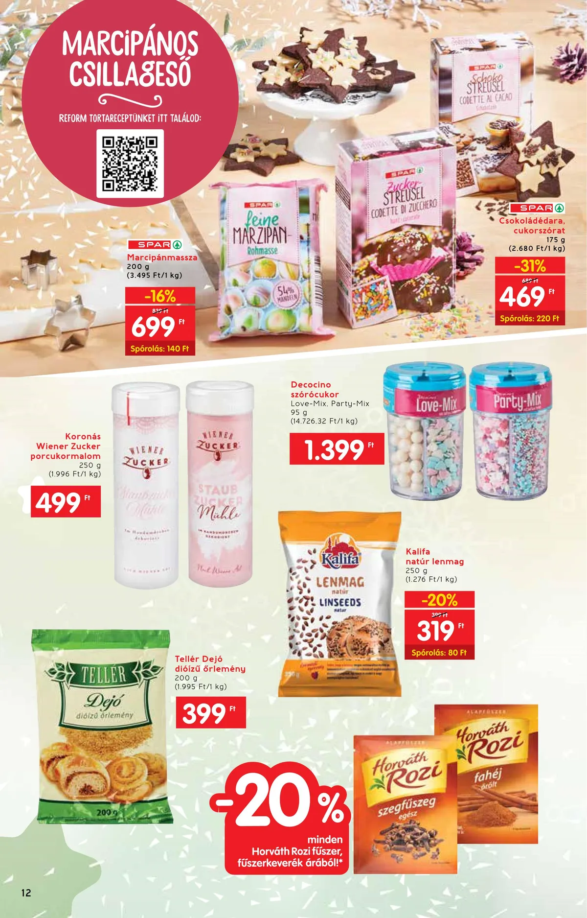 Interspar akciós újság Ajandekkatalogus 10.19–11.16 – 12. oldal