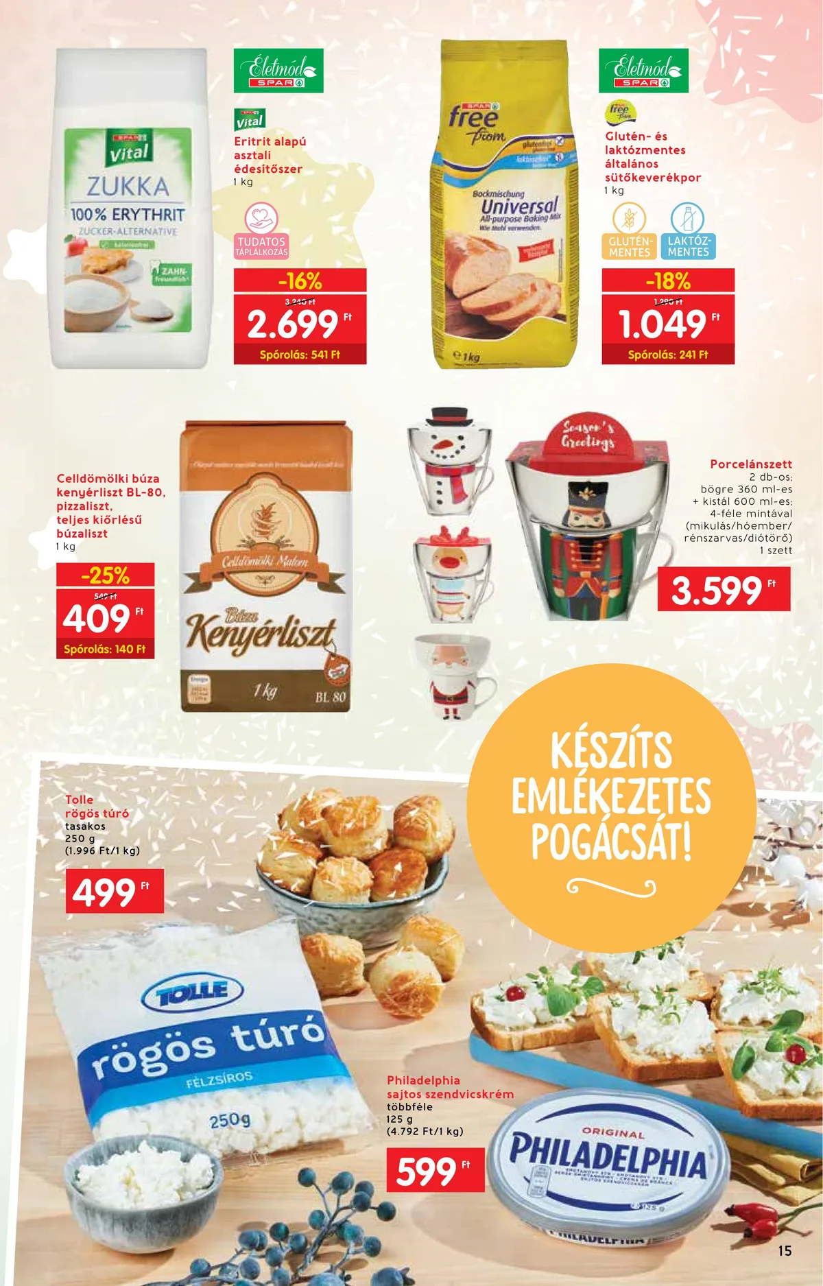 Interspar akciós újság Ajandekkatalogus 10.19–11.16 – 15. oldal